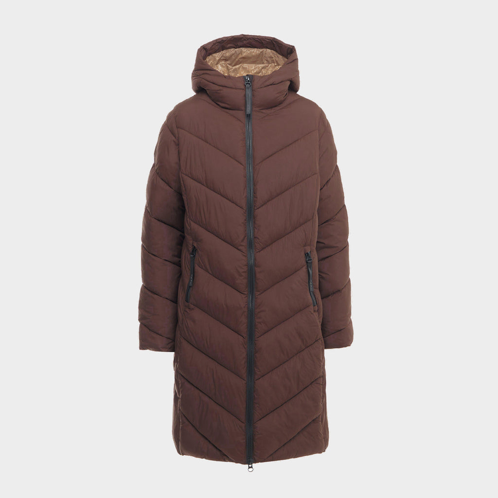 Womens Andia II Quilted Jacket Bueno Brown