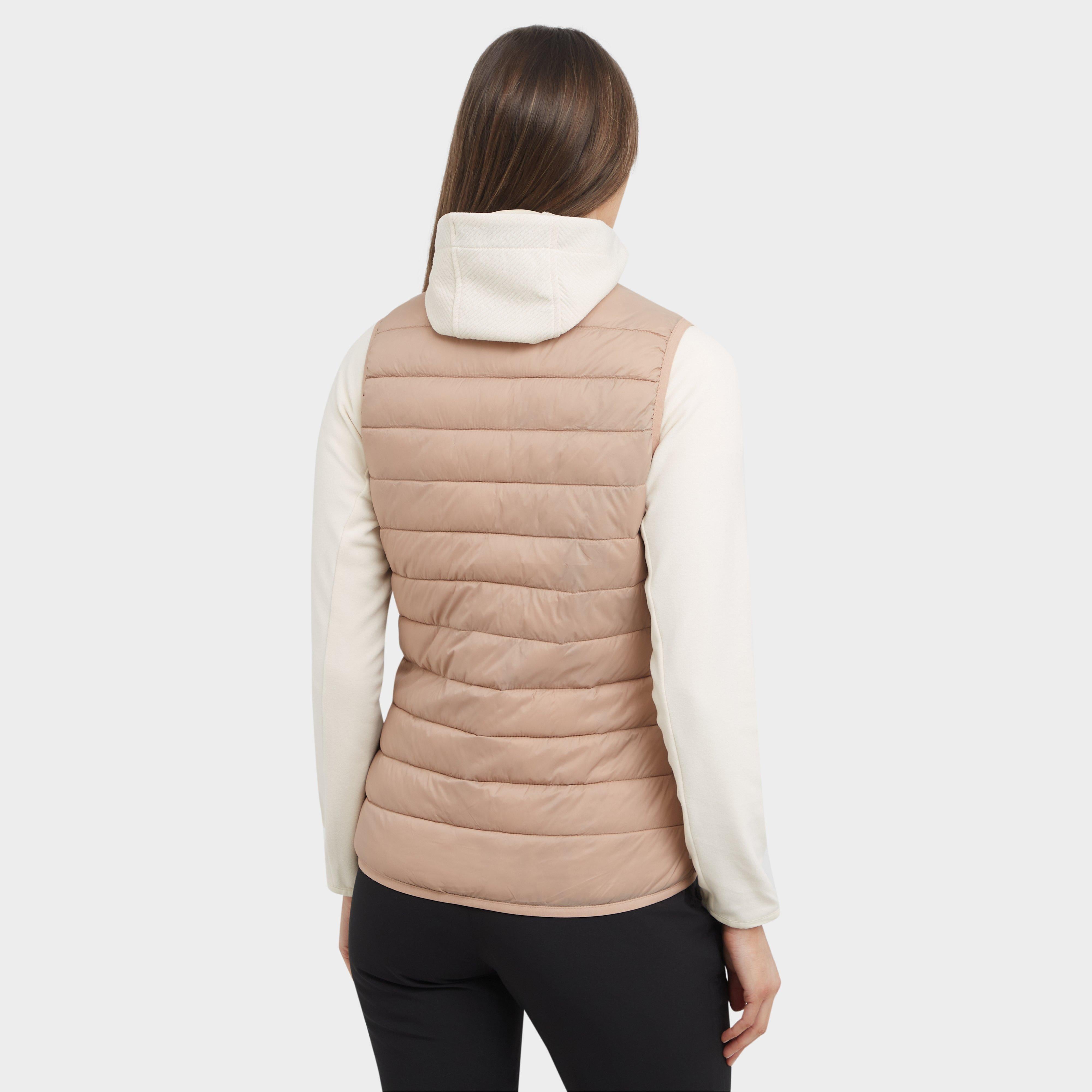 Womens Marizion Baffled Gilet Warm Taupe