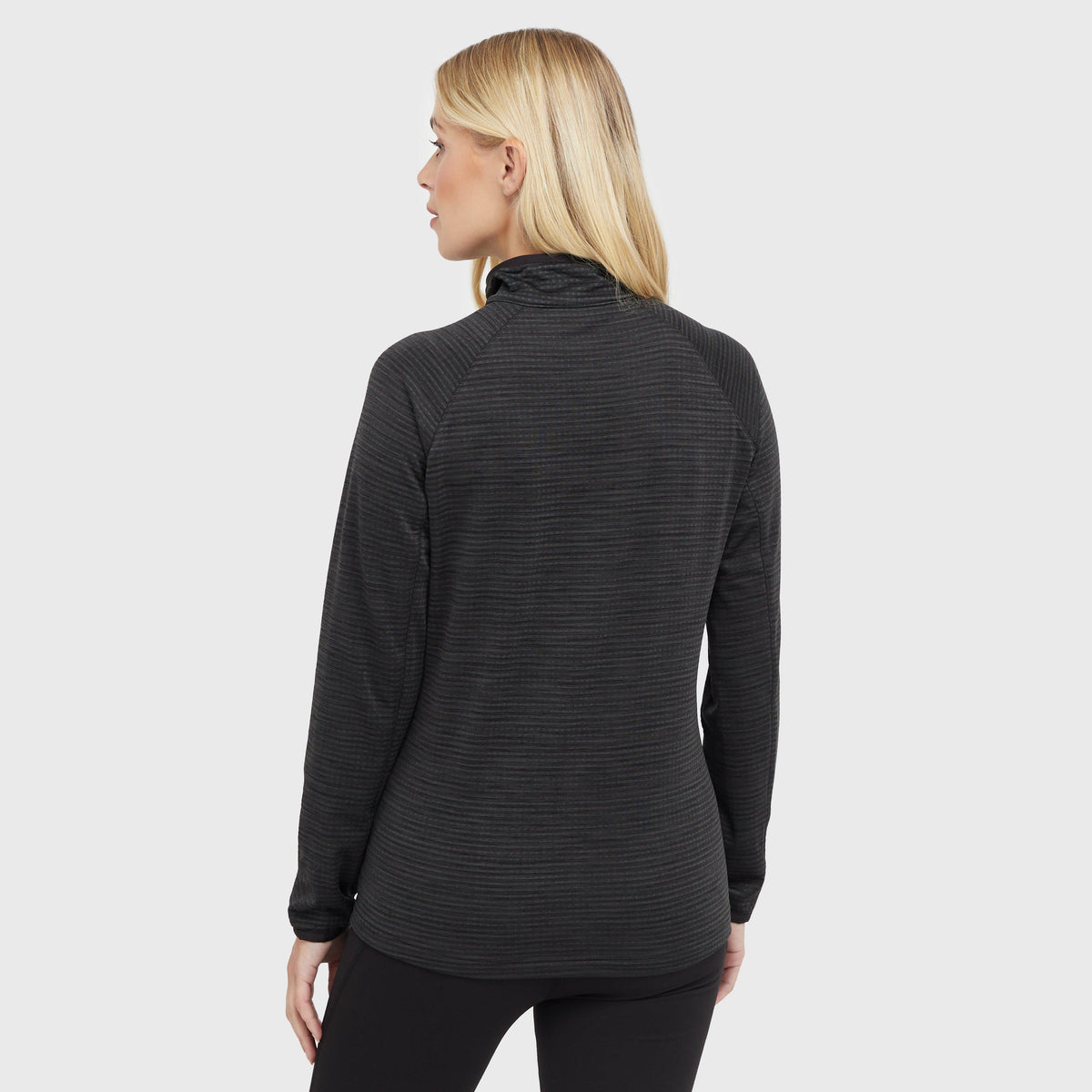Womens Yonder II Half Zip Fleece Black