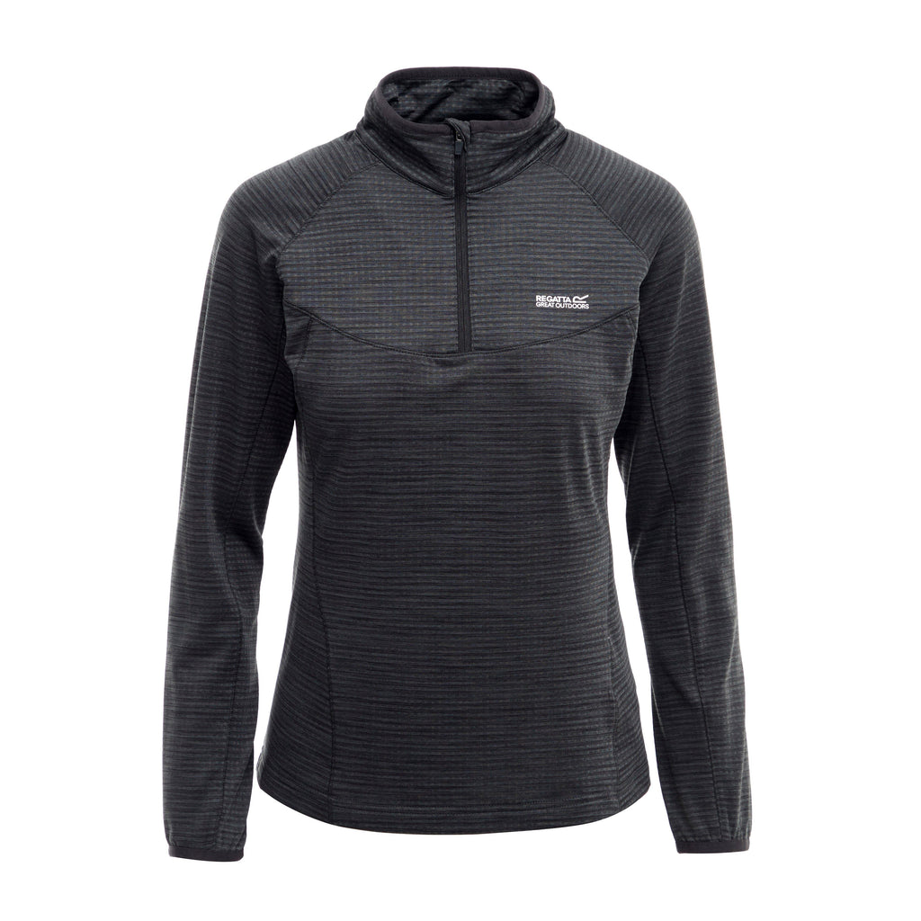 Womens Yonder II Half Zip Fleece Black