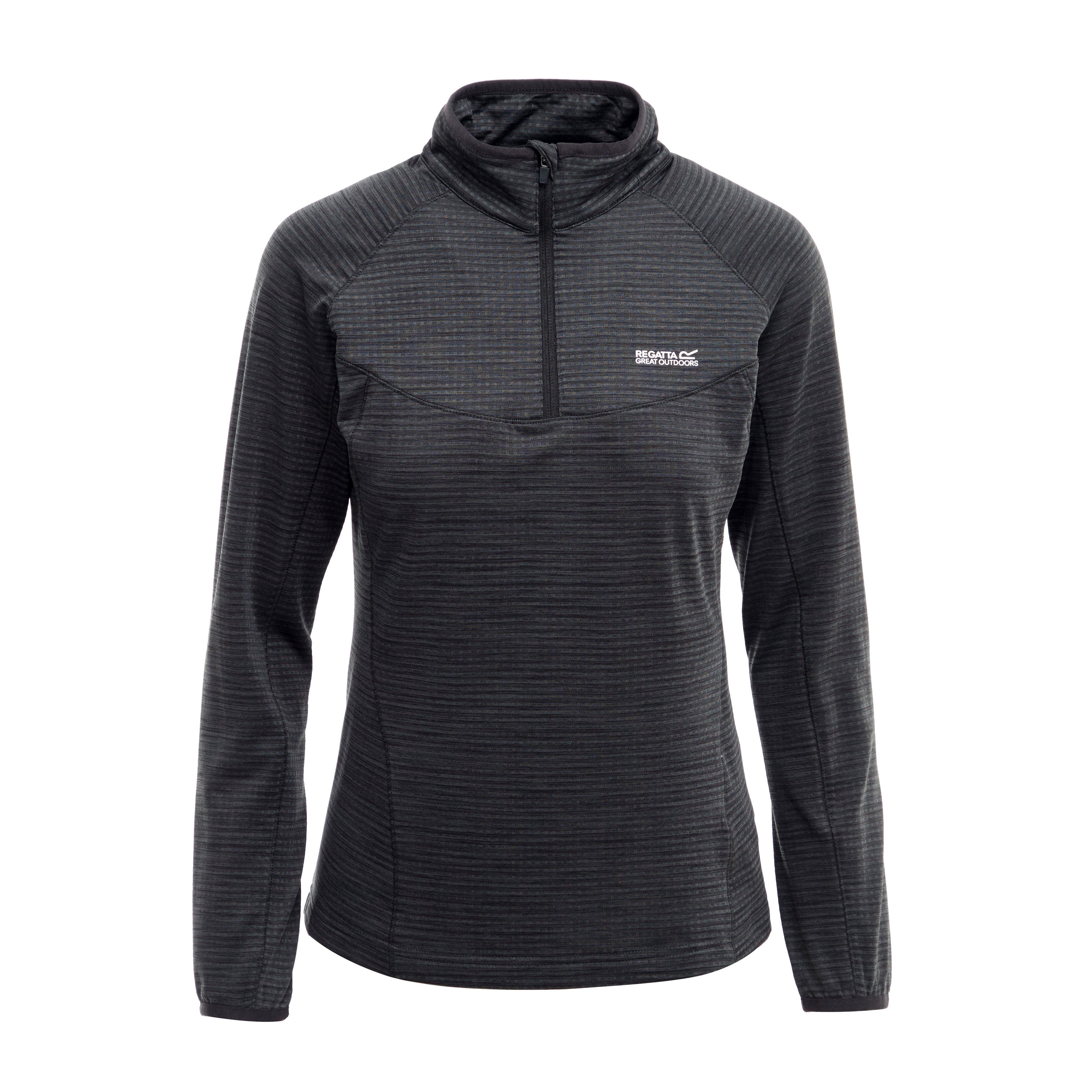 Womens Yonder II Half Zip Fleece Black