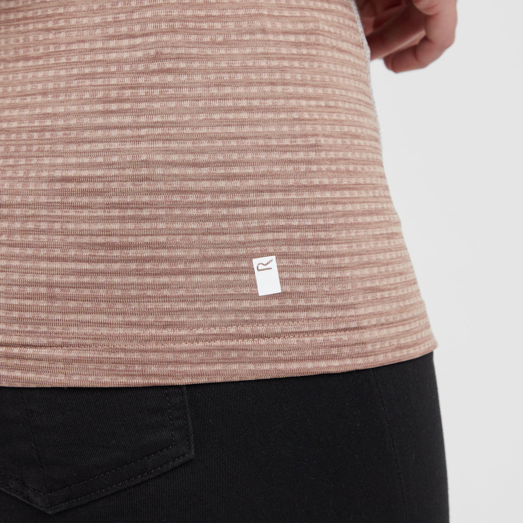 Womens Yonder II Half Zip Fleece Warm Taupe