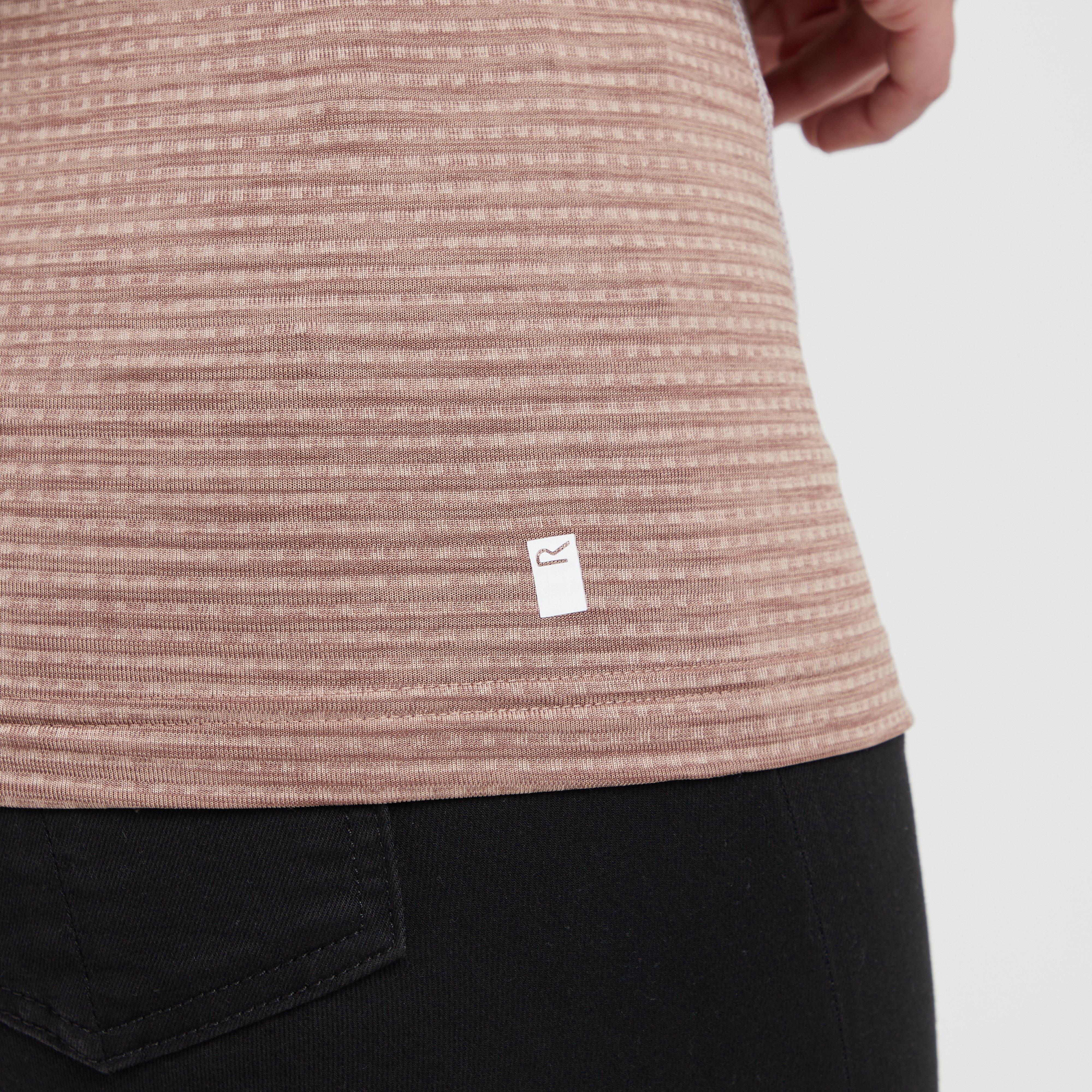 Womens Yonder II Half Zip Fleece Warm Taupe