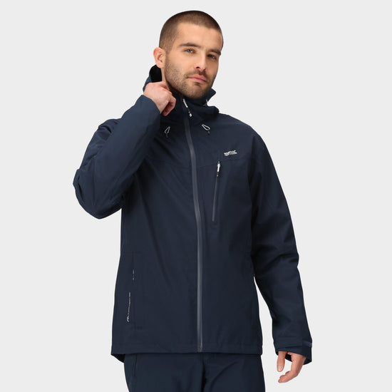 Mens Niviston Waterproof Jacket Navy