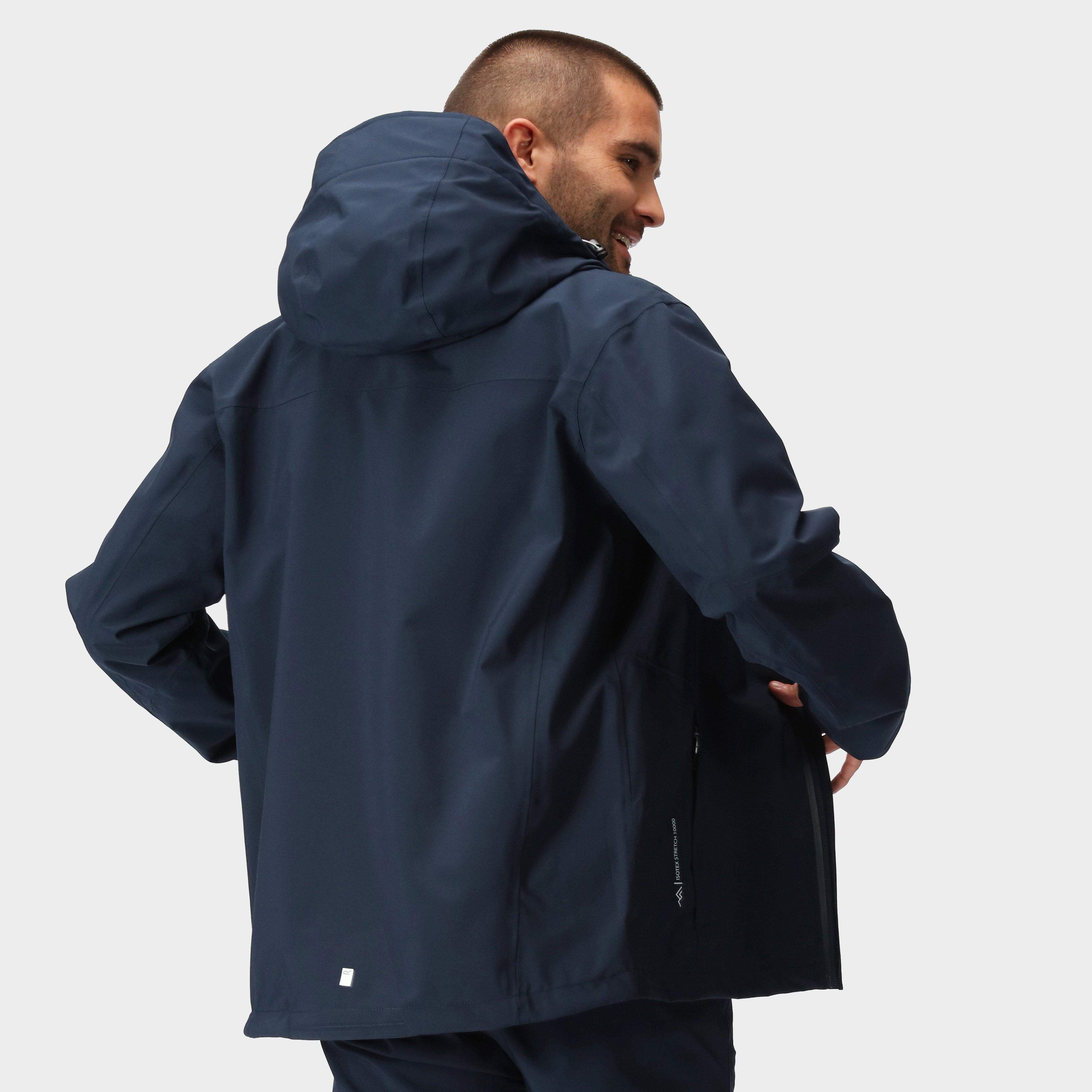 Mens Niviston Waterproof Jacket Navy