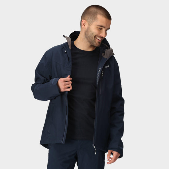 Mens Niviston Waterproof Jacket Navy