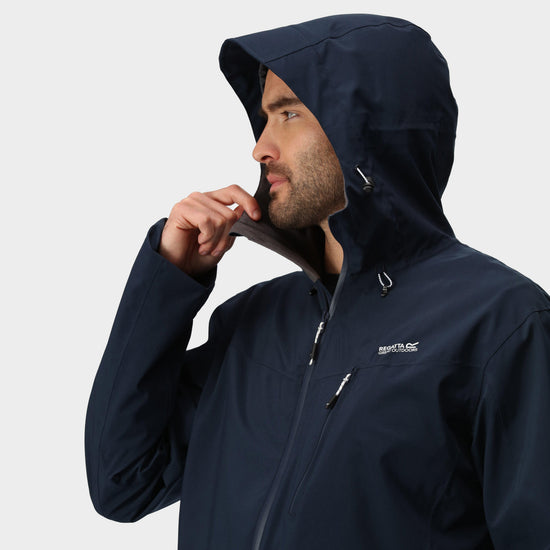Mens Niviston Waterproof Jacket Navy