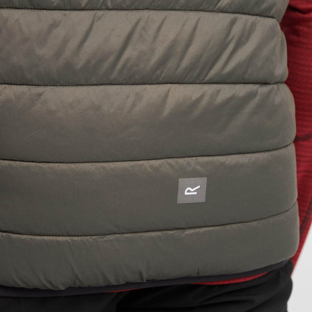 Mens Marizion Baffled Gilet Crocodile