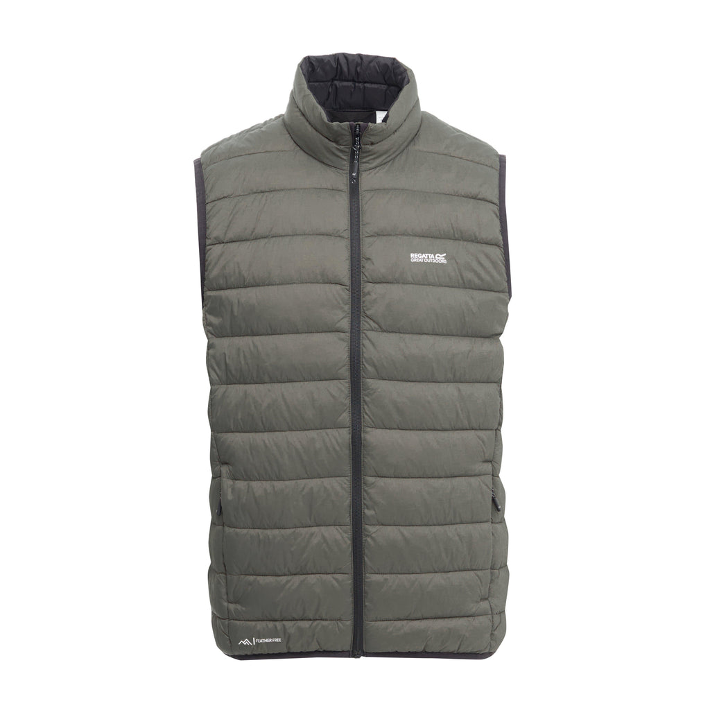 Mens Marizion Baffled Gilet Crocodile