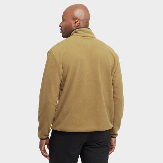 Mens Frankie Half Zip Fleece Cumin