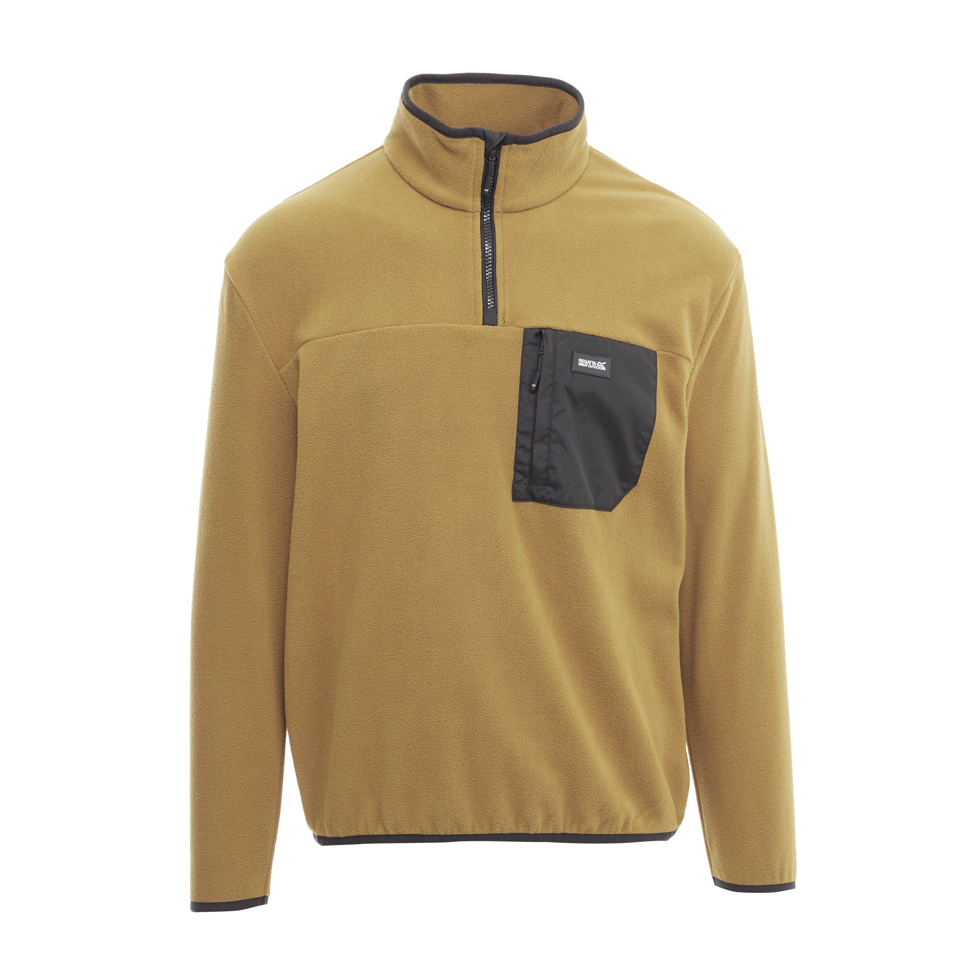 Mens Frankie Half Zip Fleece Cumin