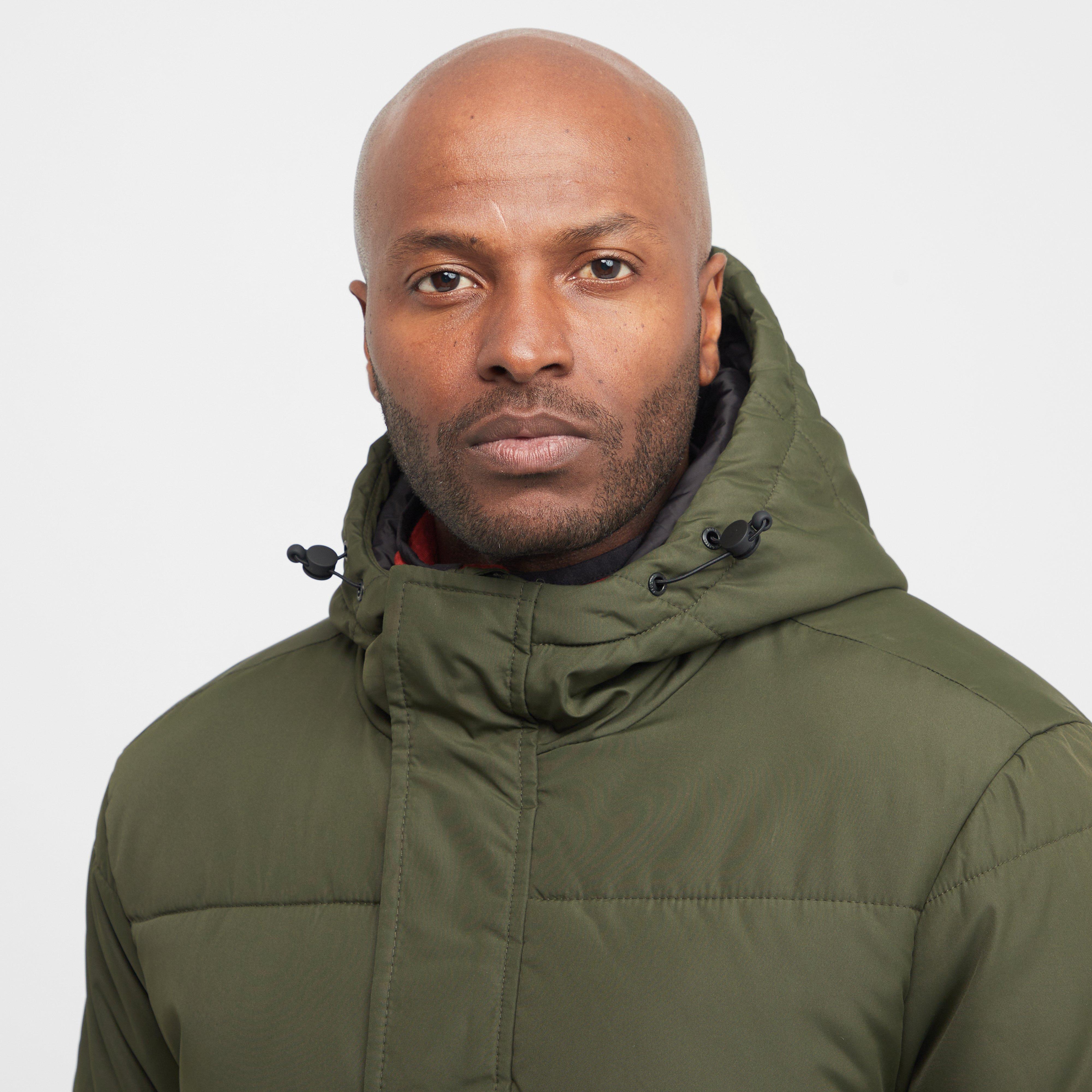 Mens Falkner Baffles Jacket Dark Khaki