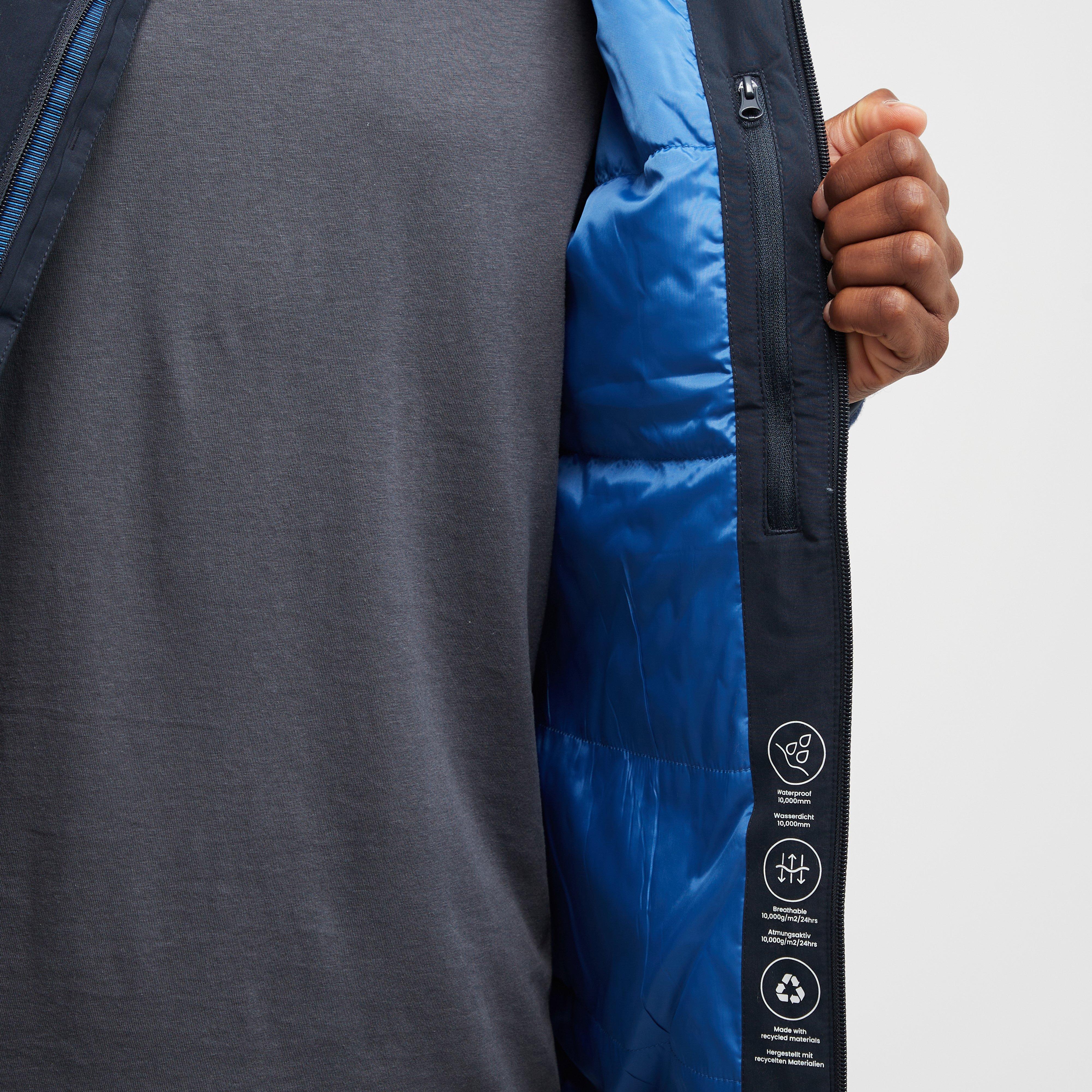 Mens Frelton Waterproof Insulated Jacket Navy Olympian Blue