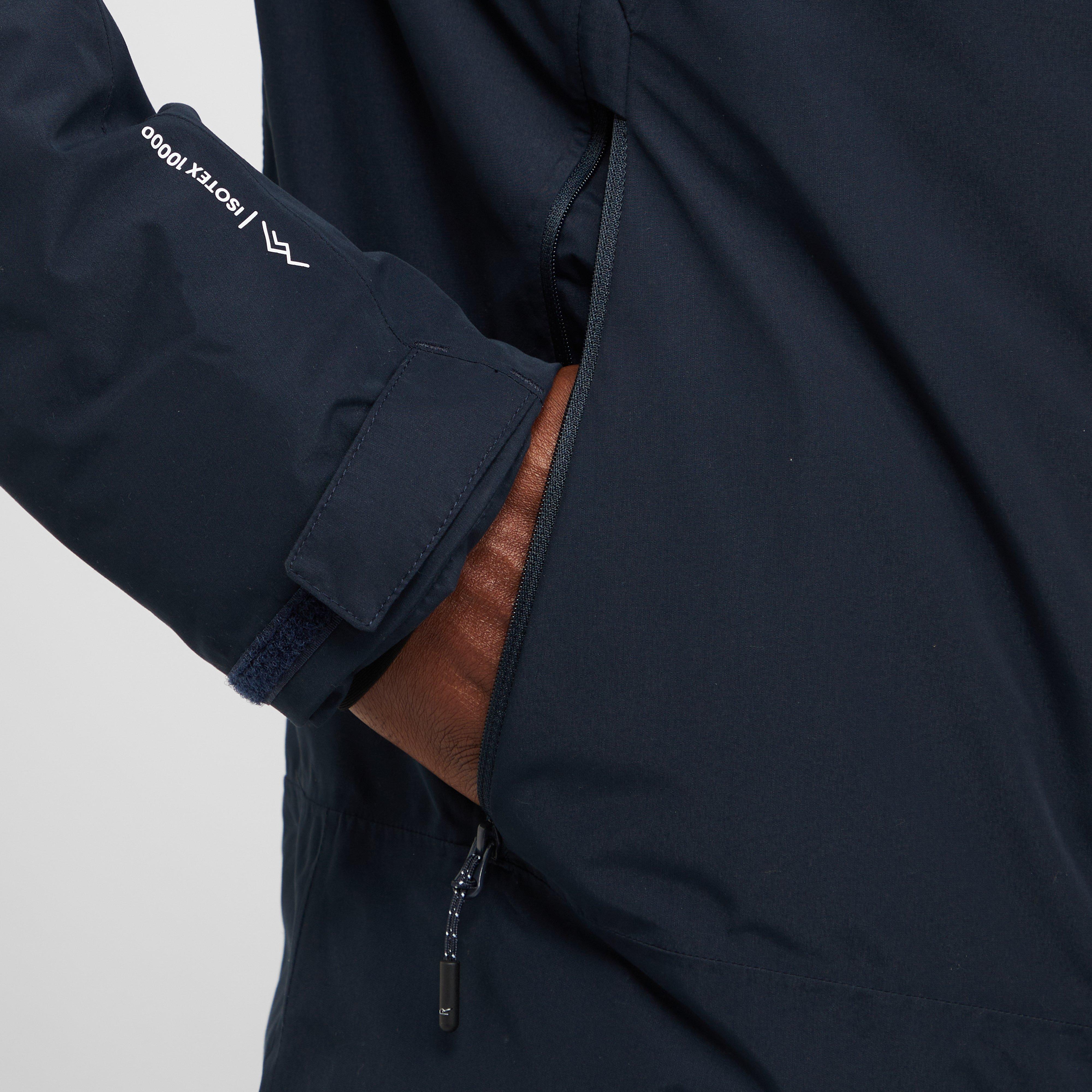 Mens Frelton Waterproof Insulated Jacket Navy Olympian Blue