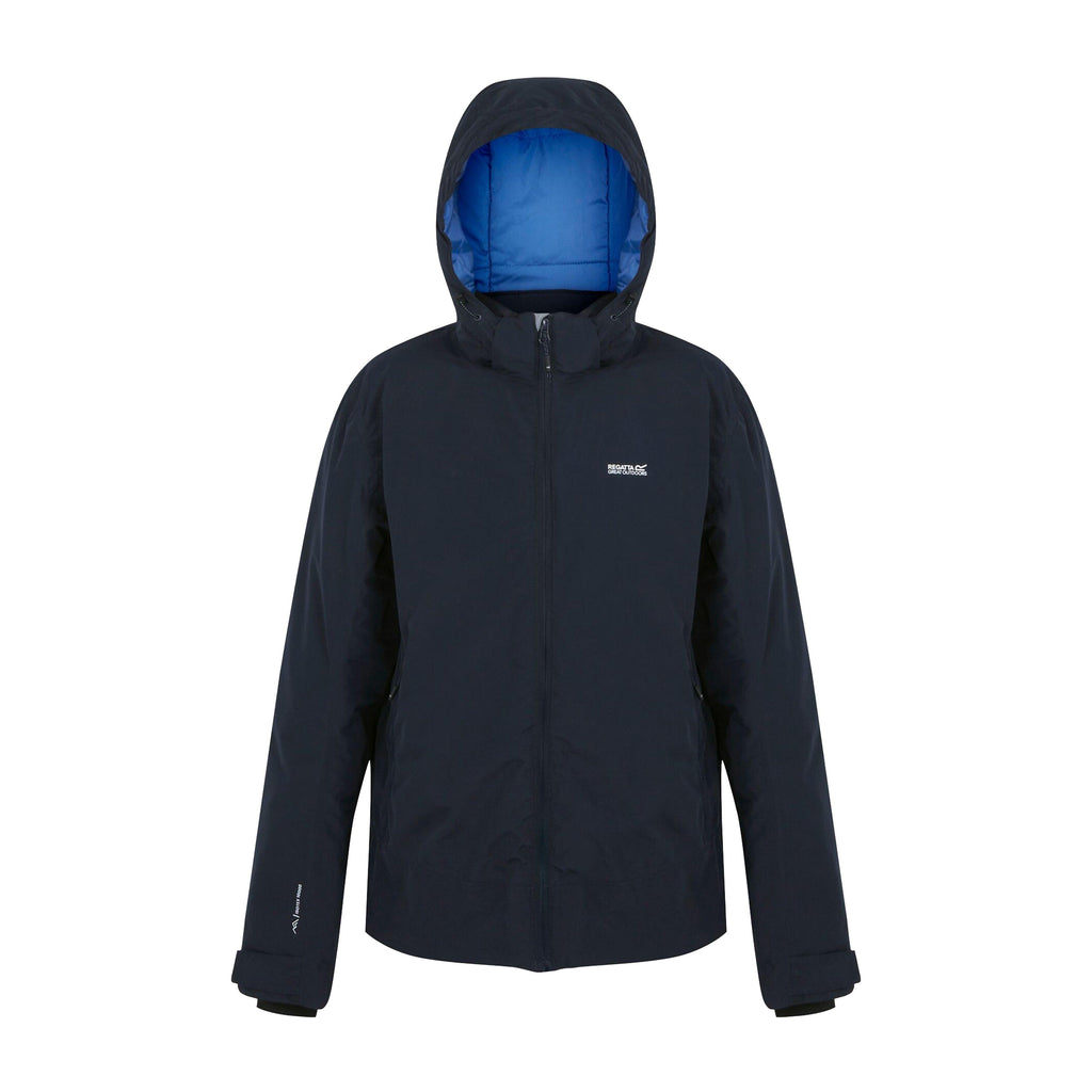 Mens Frelton Waterproof Insulated Jacket Navy Olympian Blue