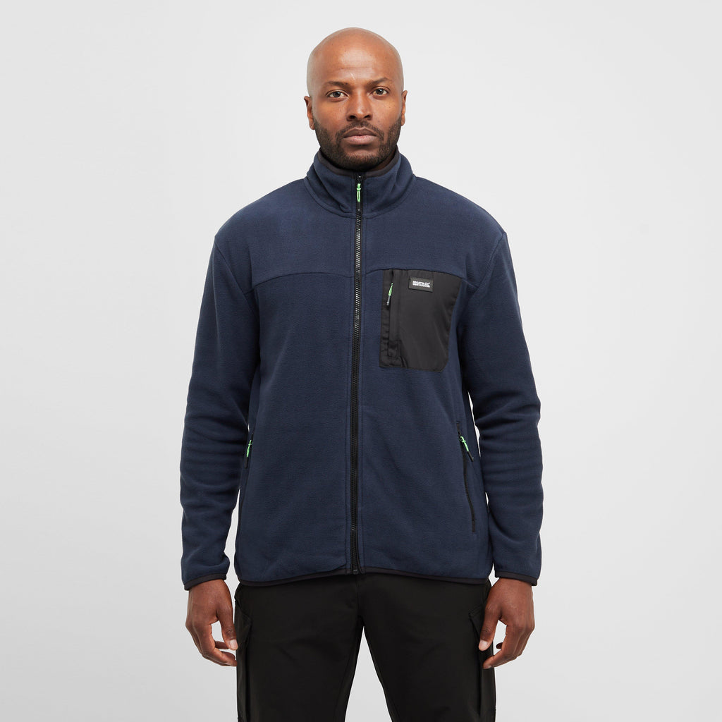Mens Frankie Full Zip Fleece Navy