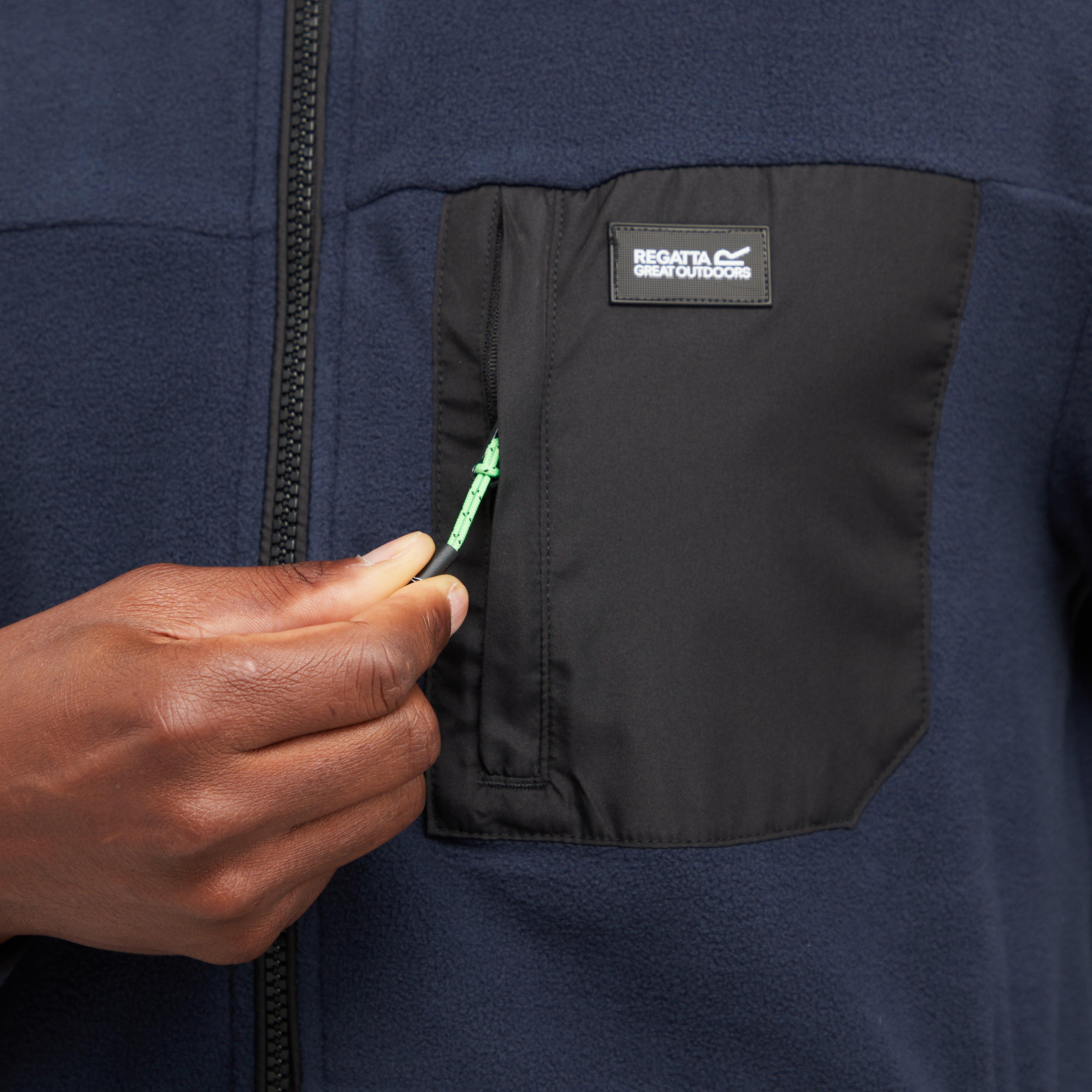 Mens Frankie Full Zip Fleece Navy