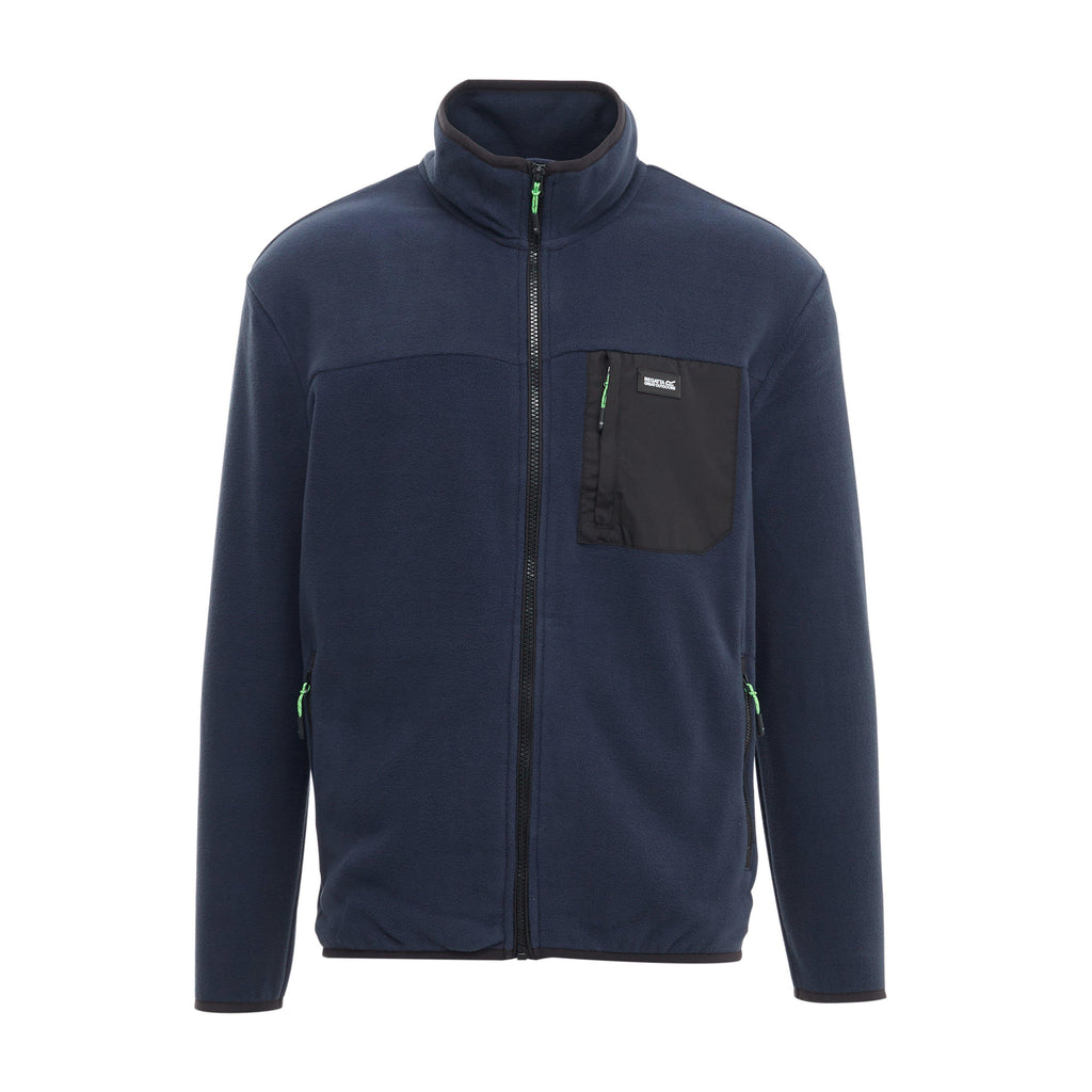 Mens Frankie Full Zip Fleece Navy