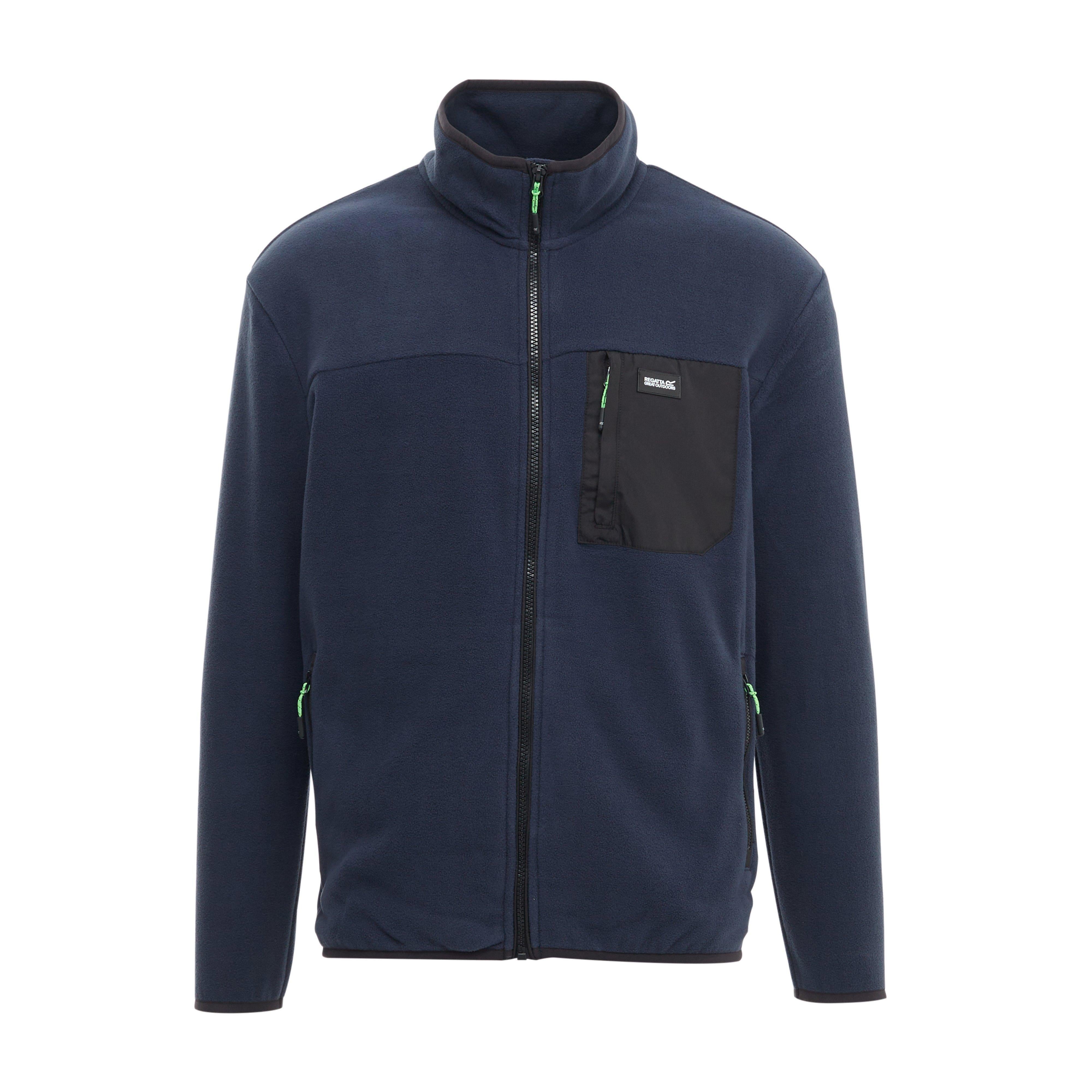 Mens Frankie Full Zip Fleece Navy