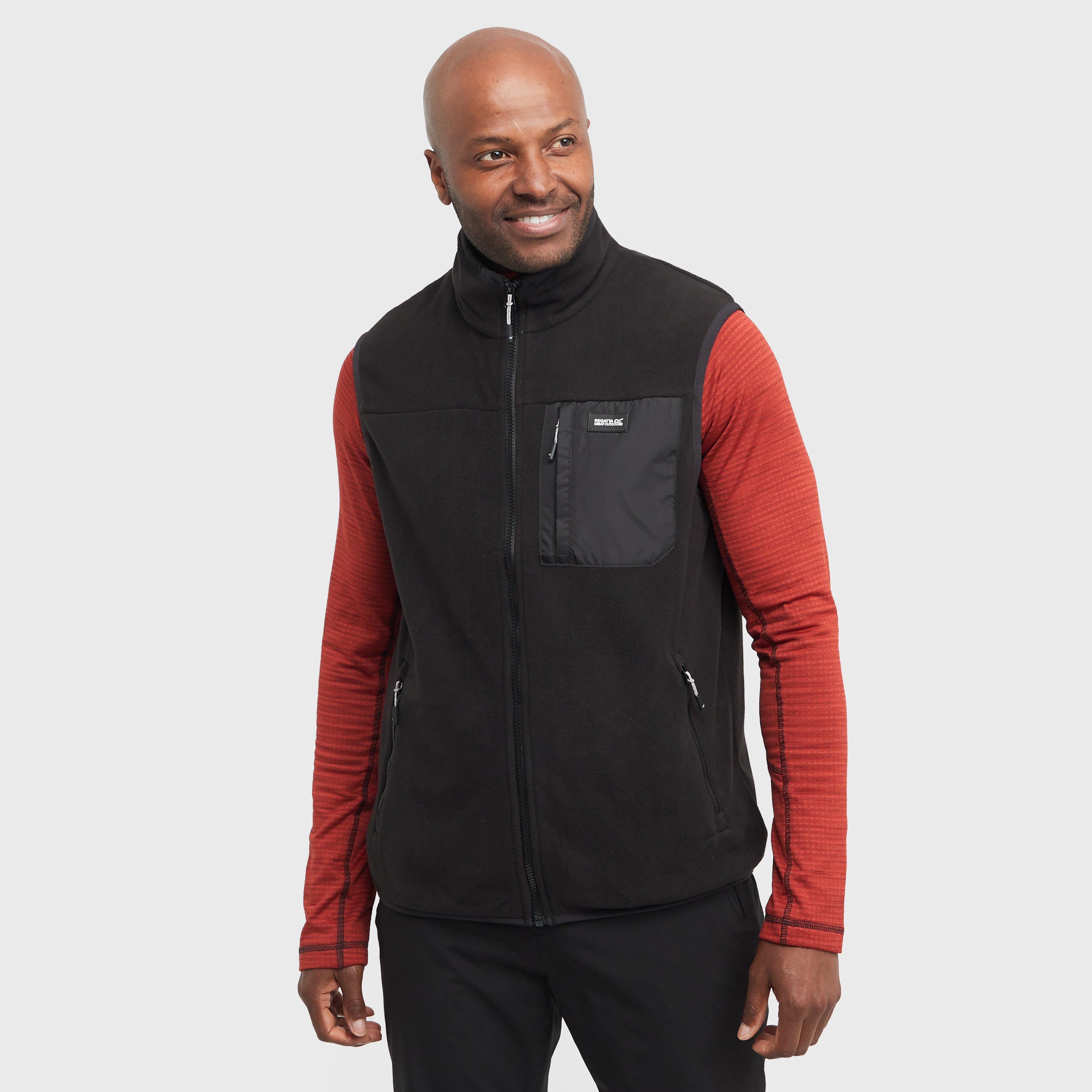 Mens Frankie Fleece Bodywarmer Black
