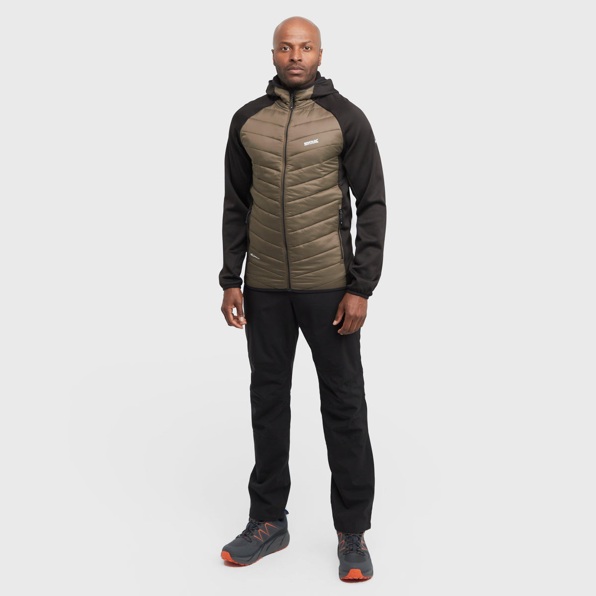 Mens Andreson VIII Hybrid Jacket Crocodile Black