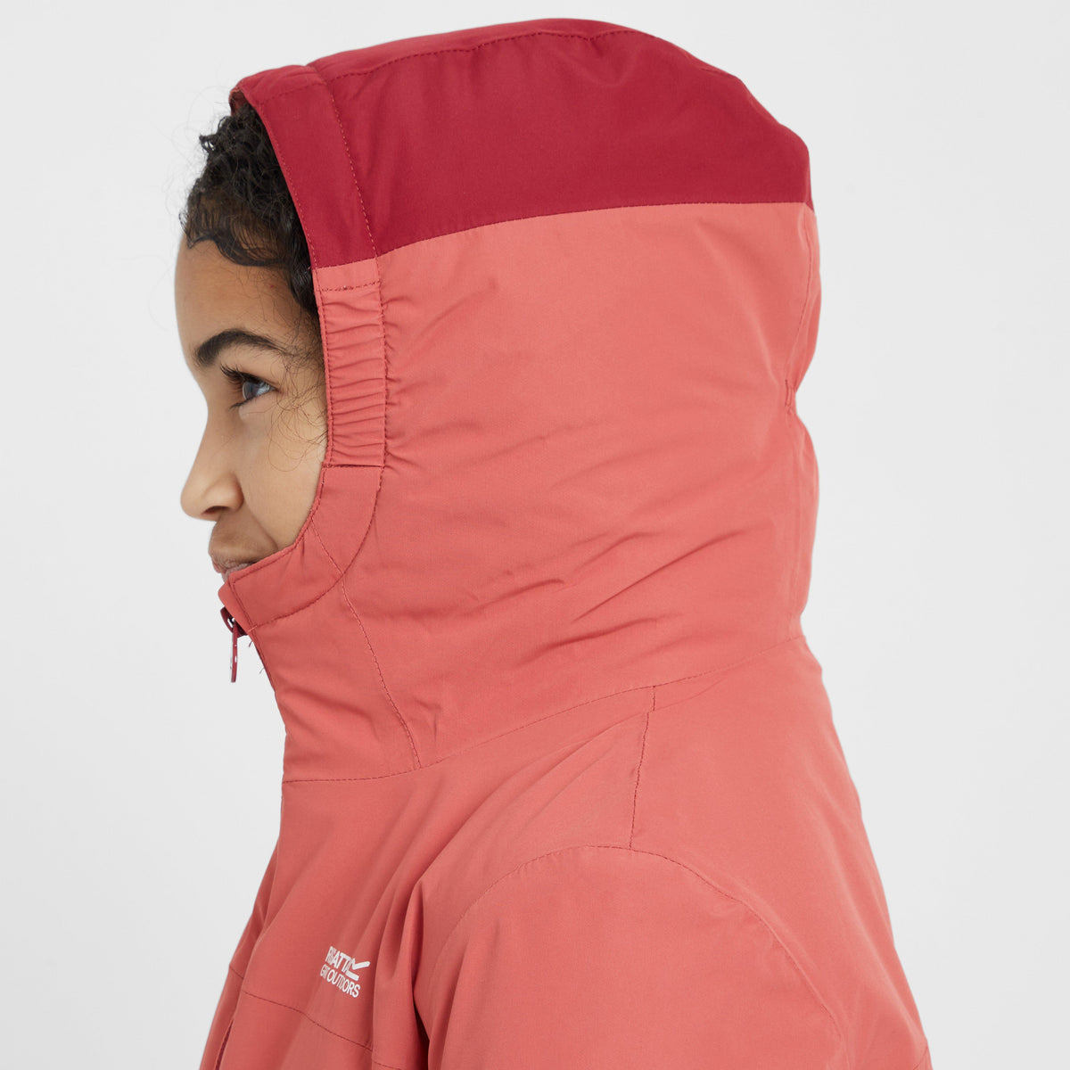 Kids Beamz IV Waterproof Jacket Mineral Red Rumba