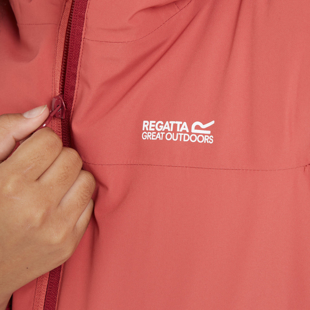 Kids Beamz IV Waterproof Jacket Mineral Red Rumba