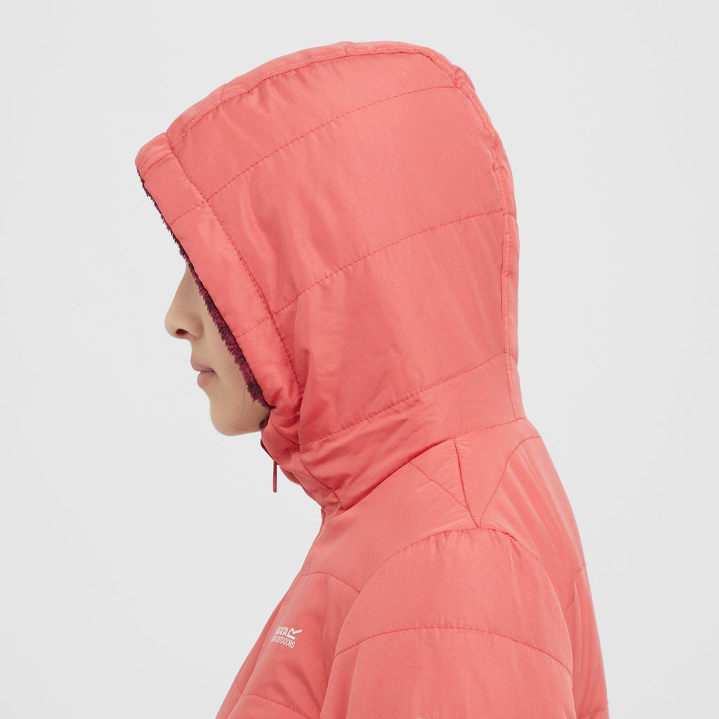 Kids Kyrell Reversible Jacket Mineral Red Burgundy Zebra