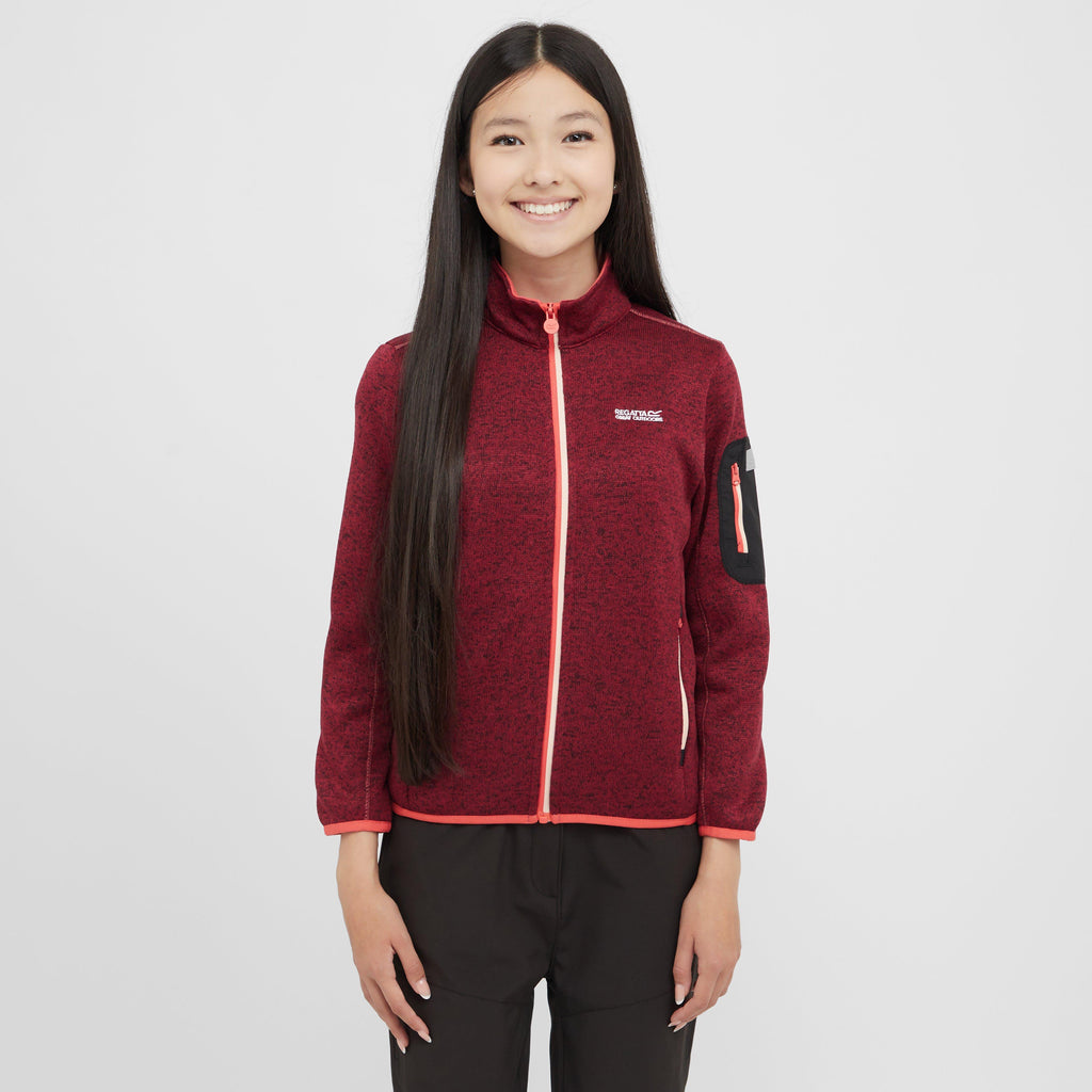 Kids Newhill Fleece Rumba Red Sky