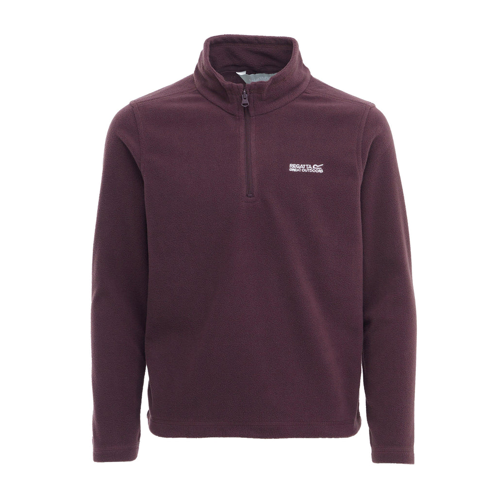 Kids Hot Shot II Half Zip Fleece Deep Plum
