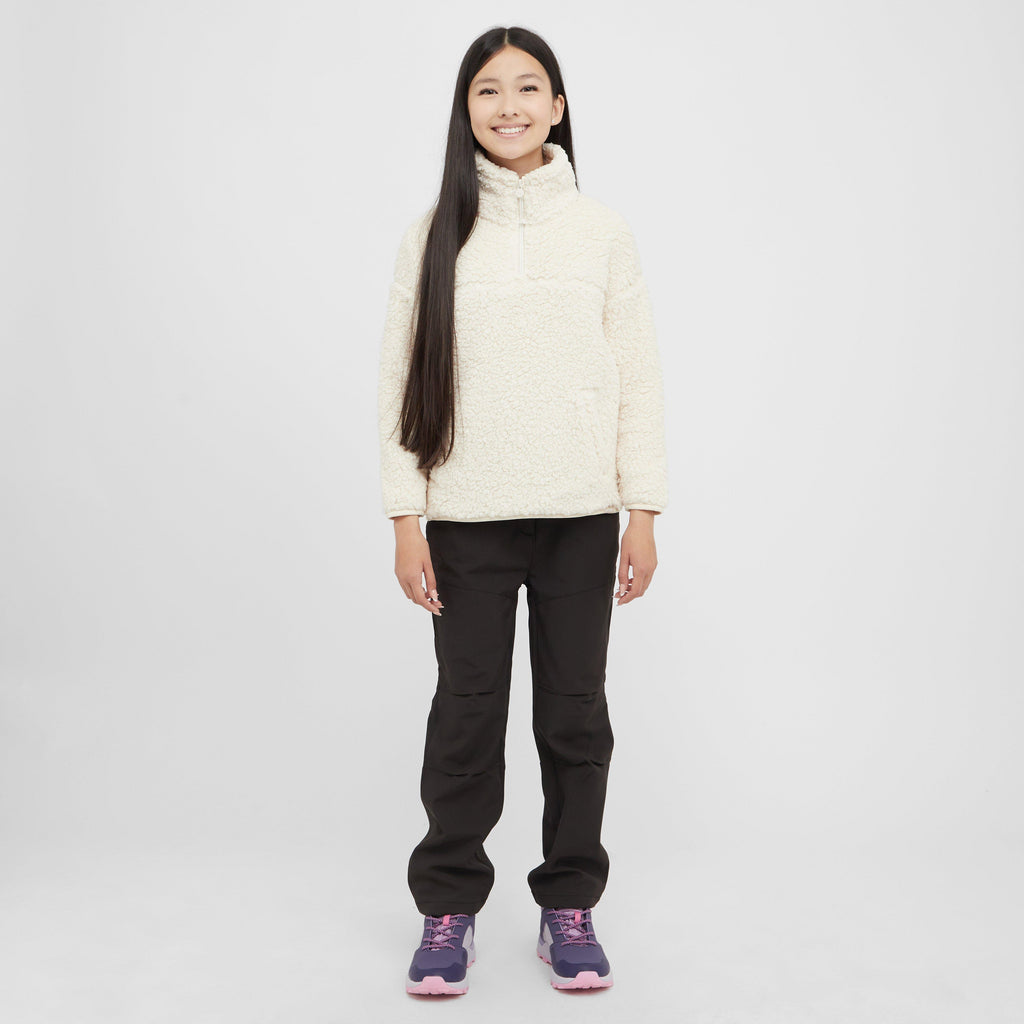 Kids Kaliza Half Zip Fleece Light Vanilla
