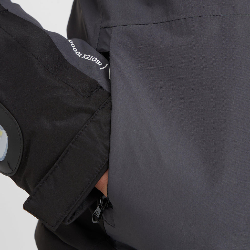 Kids Beamz IV Waterproof Jacket Seal Grey Black