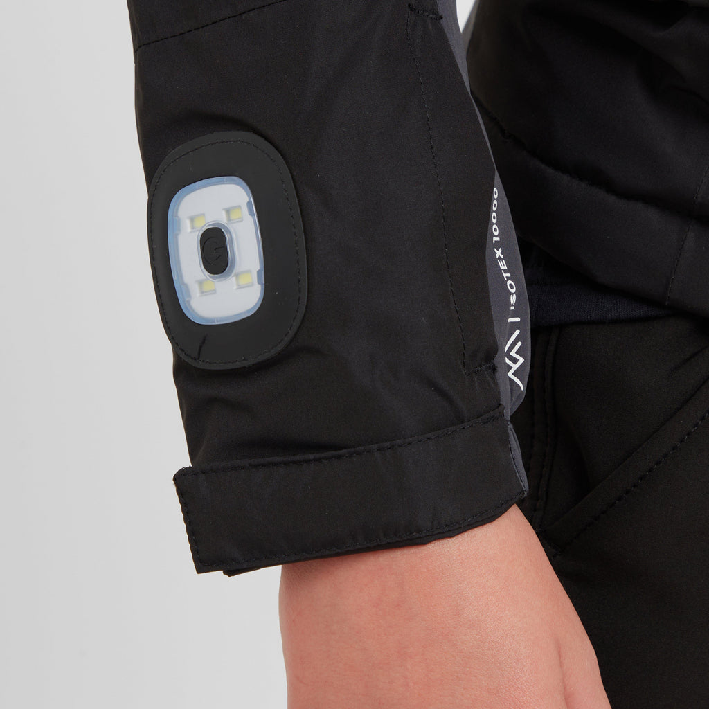 Kids Beamz IV Waterproof Jacket Seal Grey Black