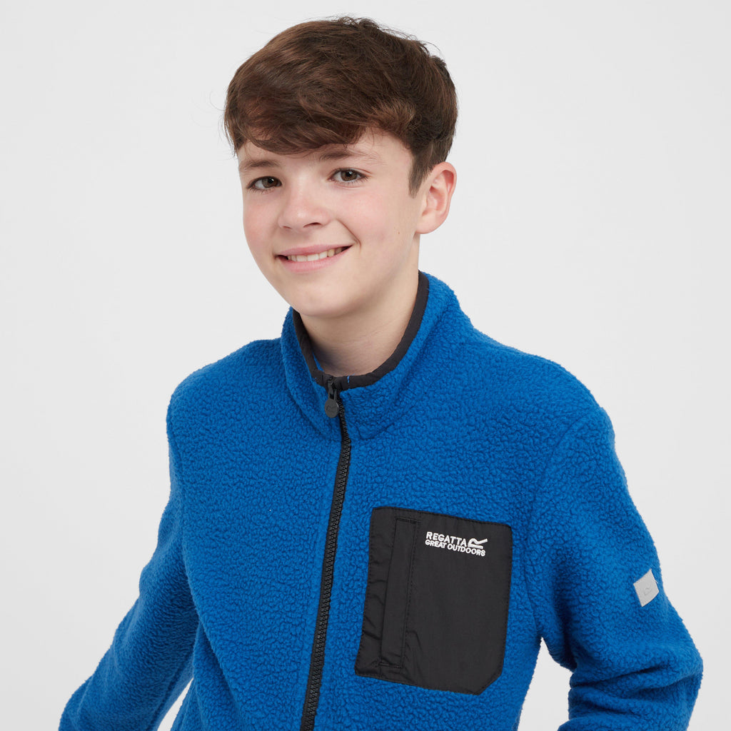 Kids Frankie Full Zip Fleece Olympian Blue