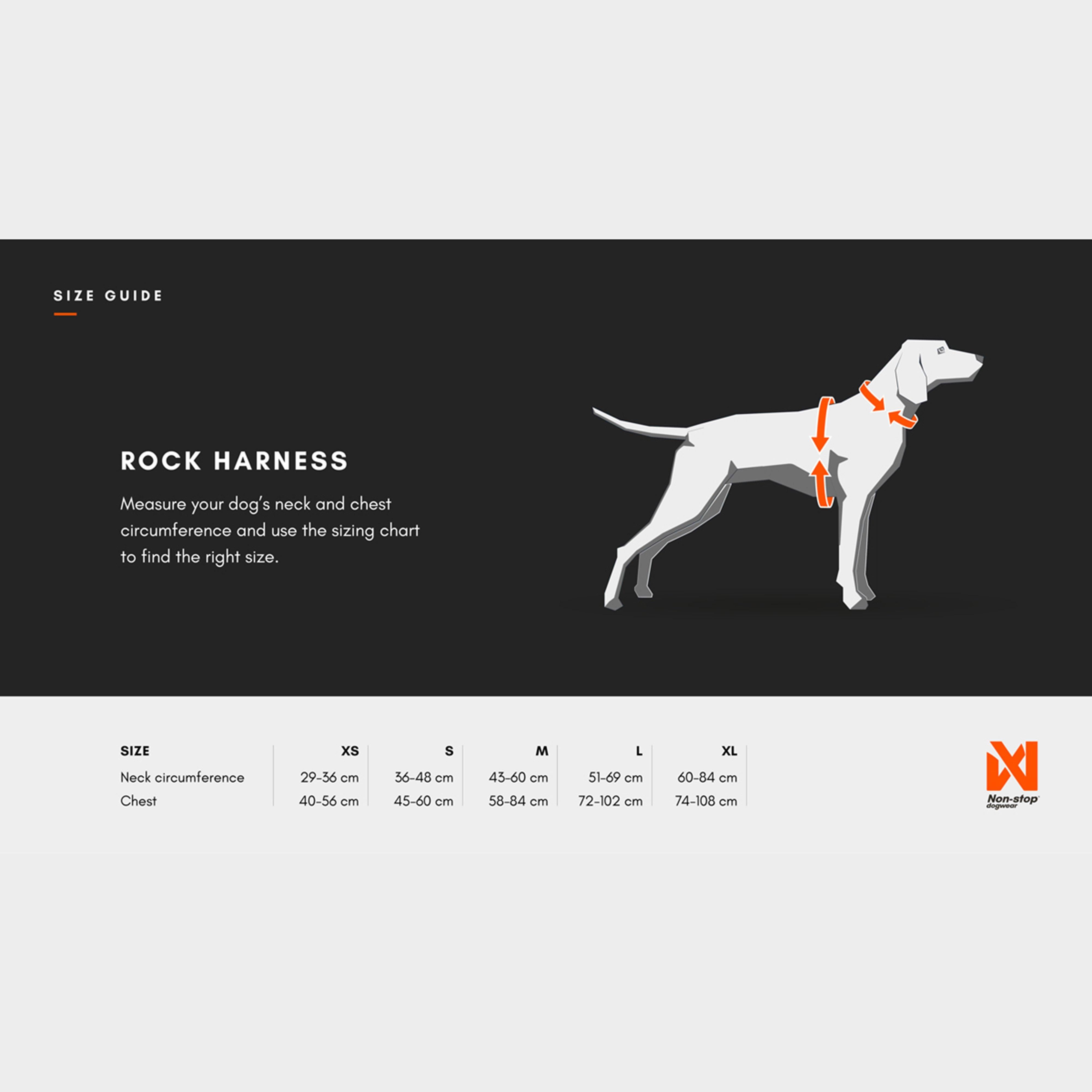 Rock Harness Black/Orange