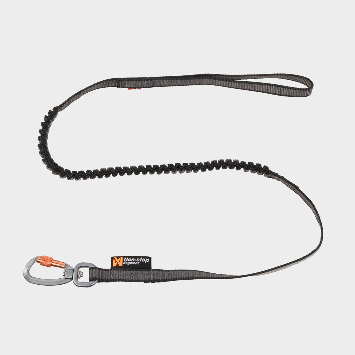 Touring Bungee Leash Black/Grey 1.5m