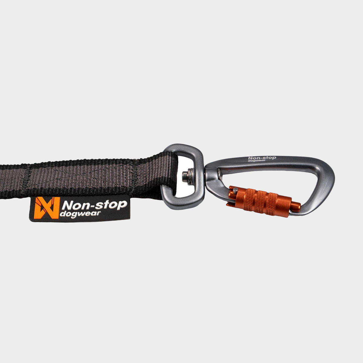 Touring Bungee Leash Black/Grey 1.5m