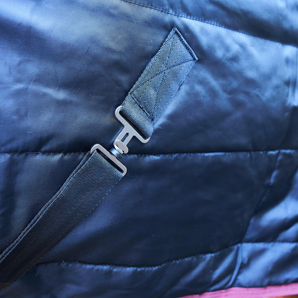 Original 100g Combo Neck Stable Rug Black/Wine