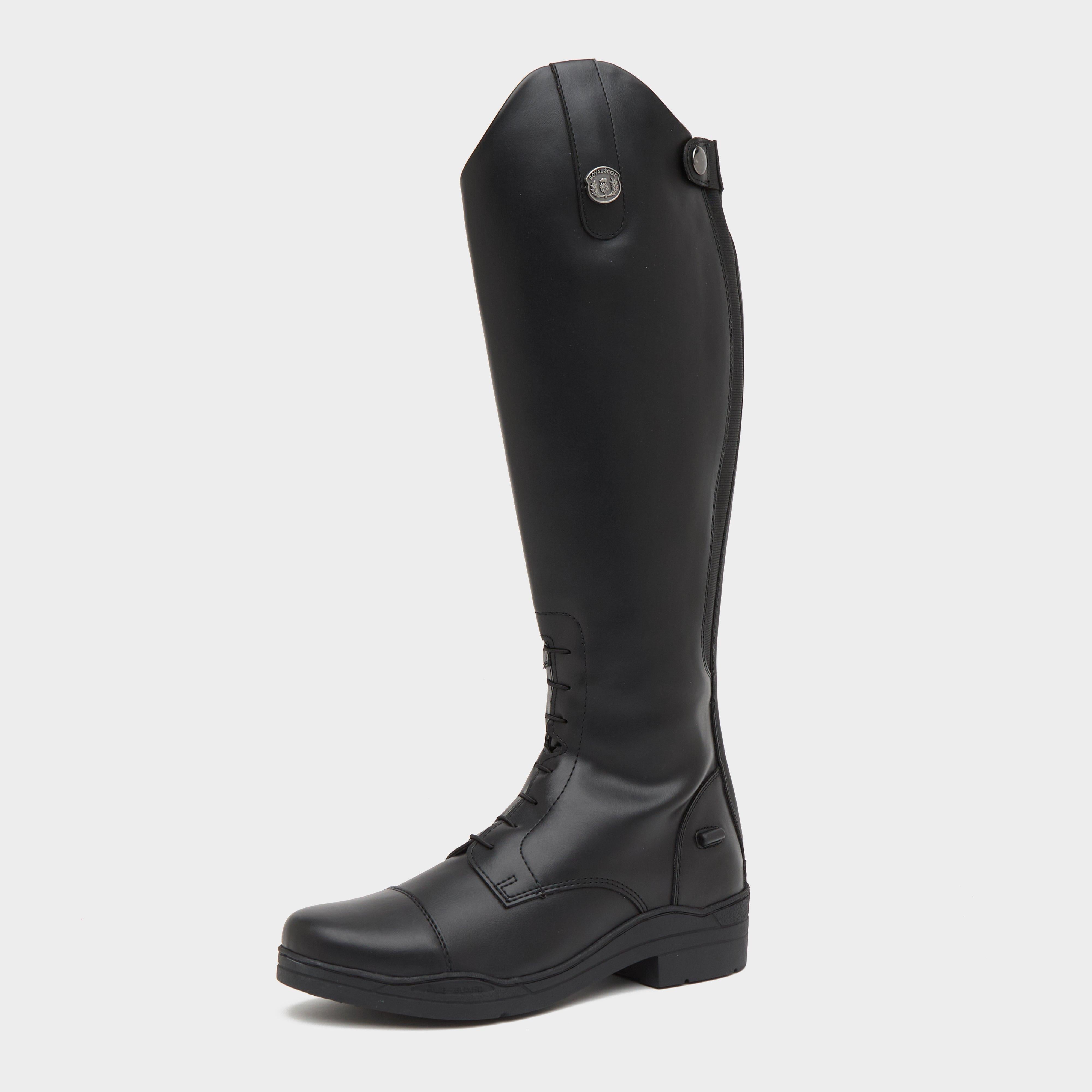 Womens Annan Long Riding Boots Black