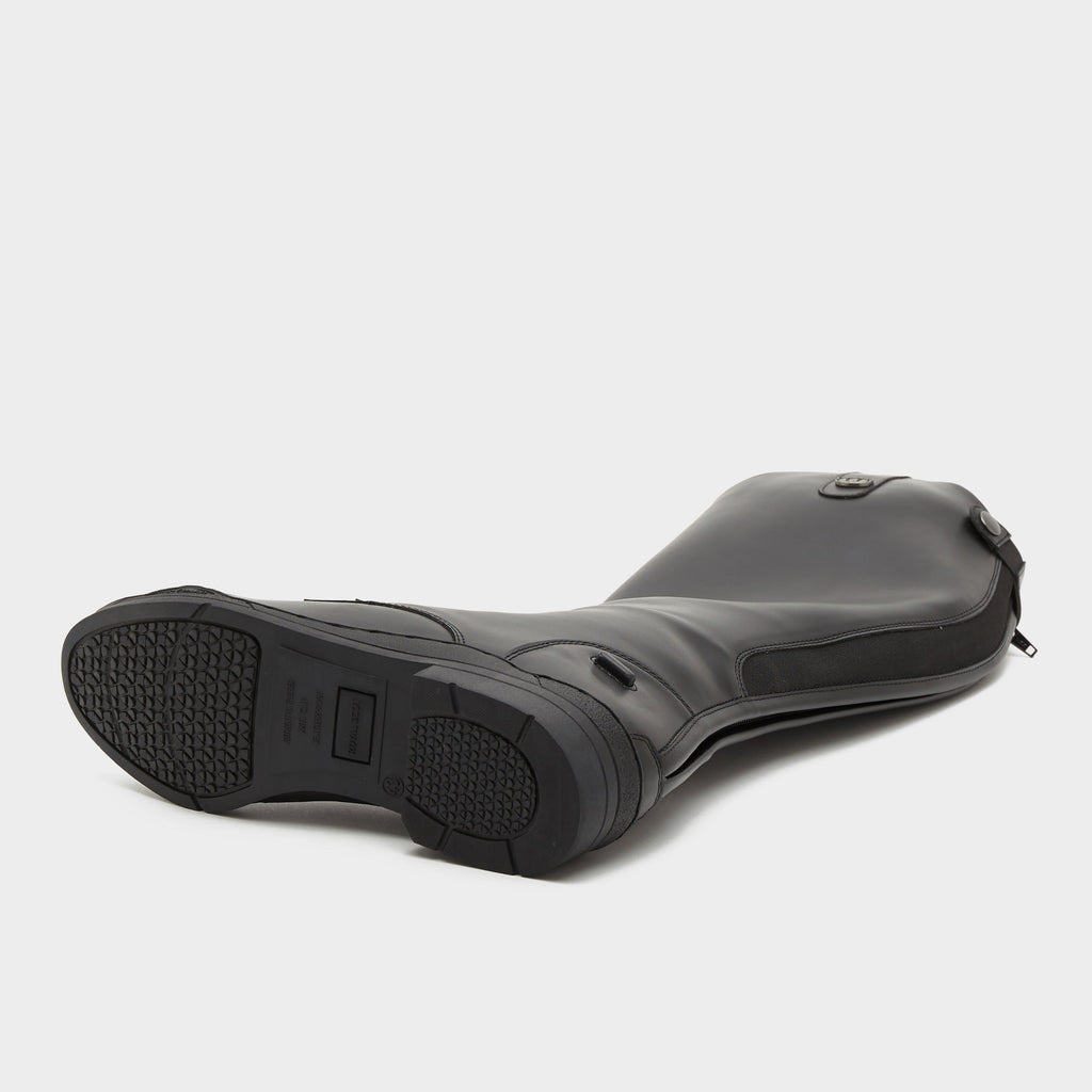 Mens Annan Long Riding Boots Black