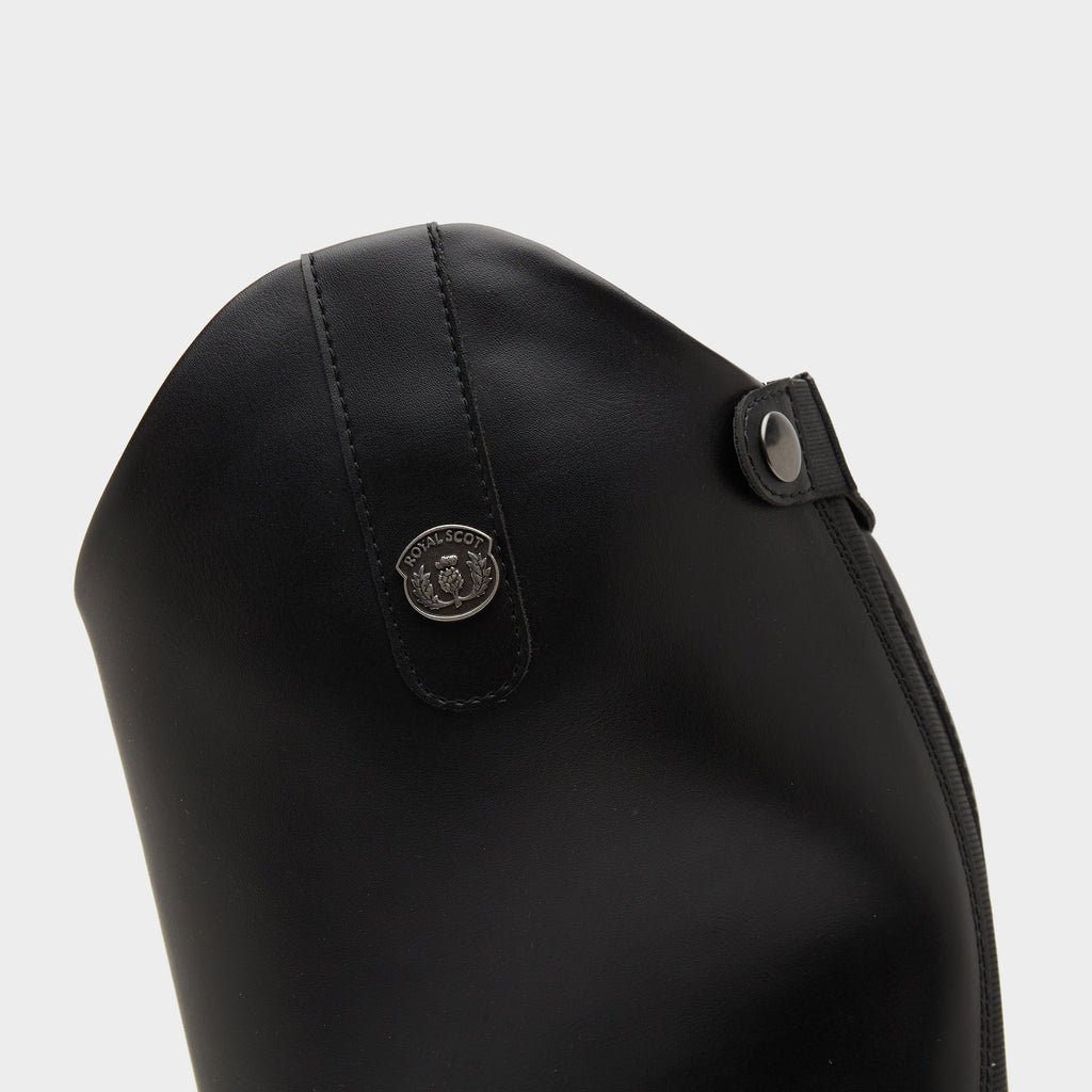 Mens Annan Long Riding Boots Black