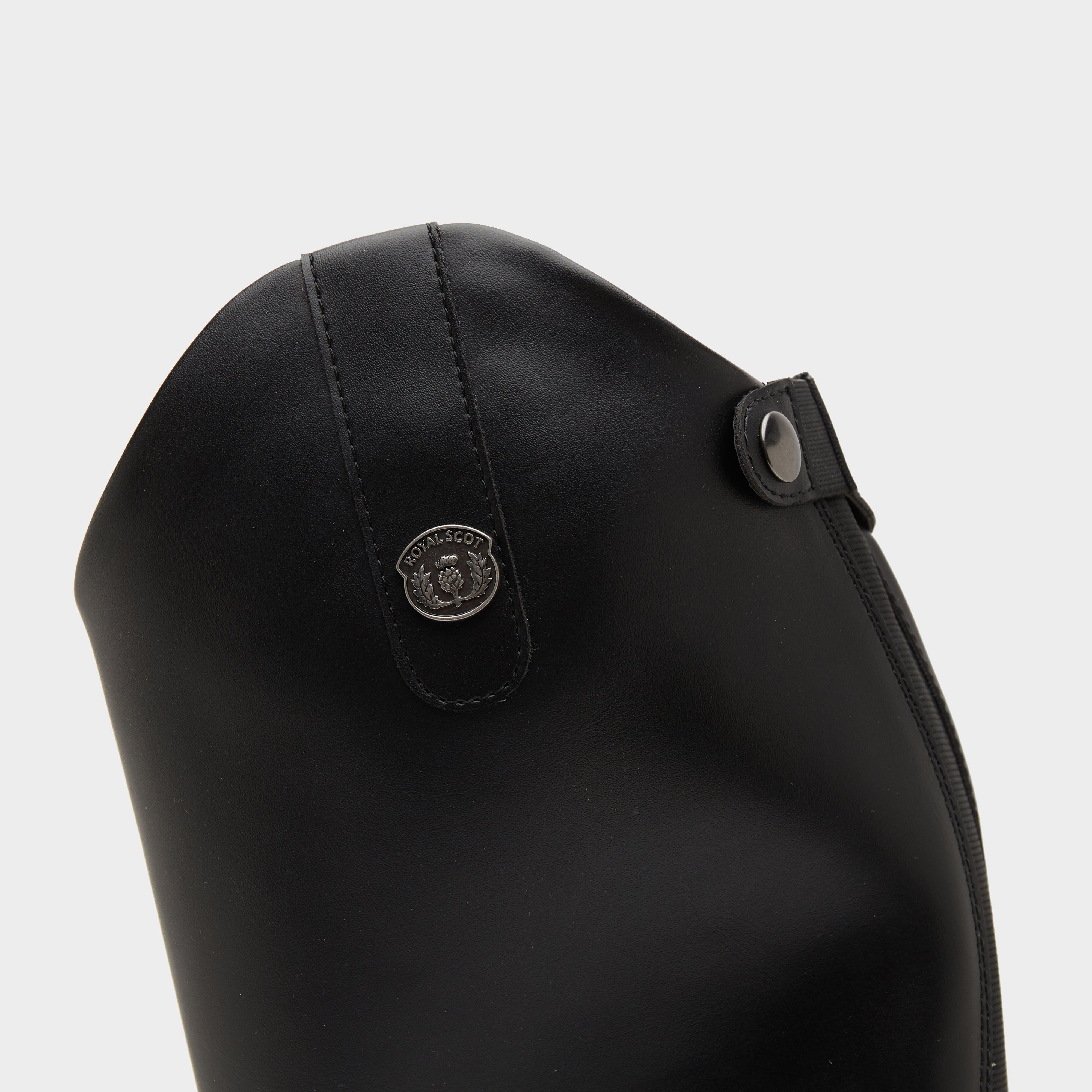 Mens Annan Long Riding Boots Black