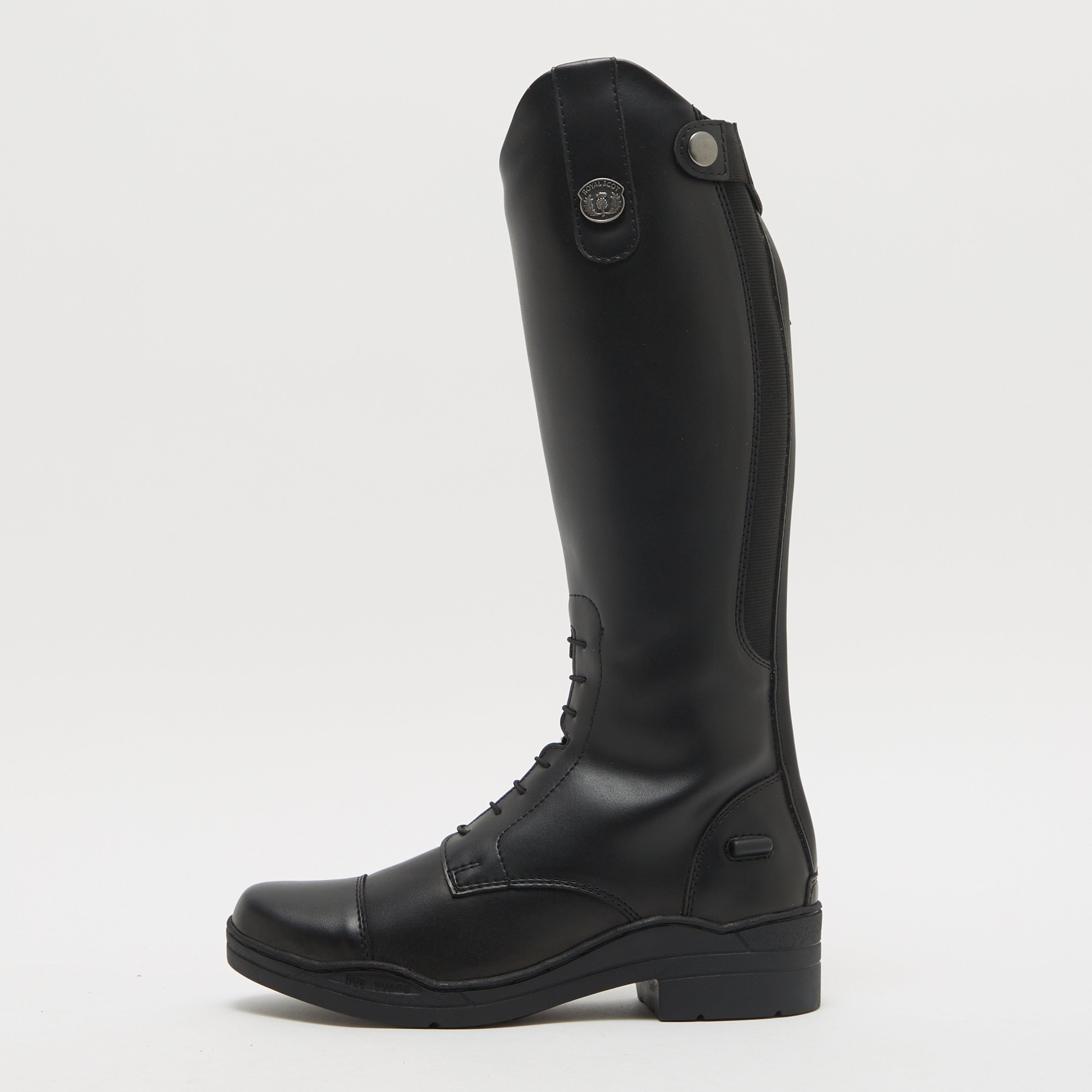 Kids Annan Long Riding Boots Black