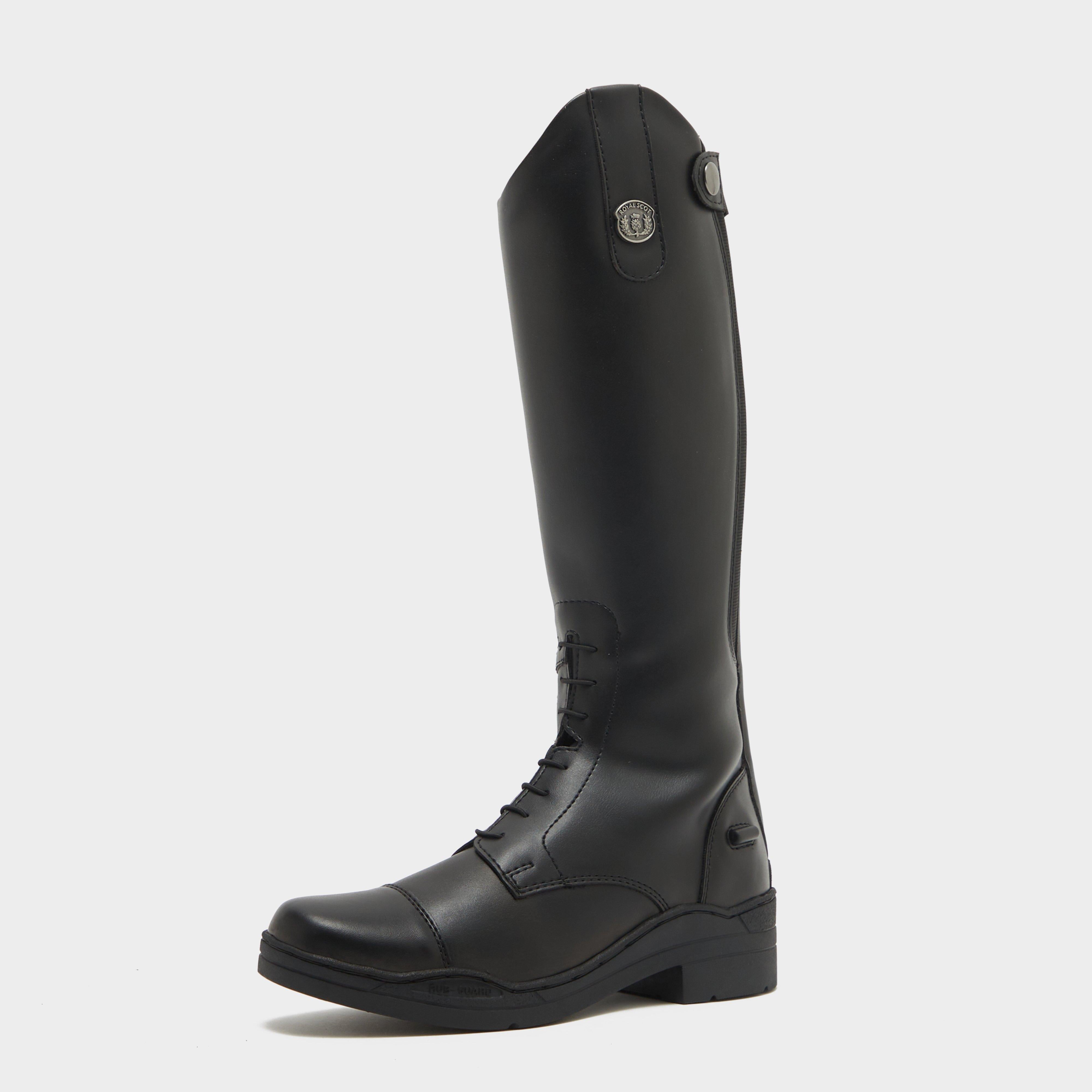 Kids Annan Long Riding Boots Black