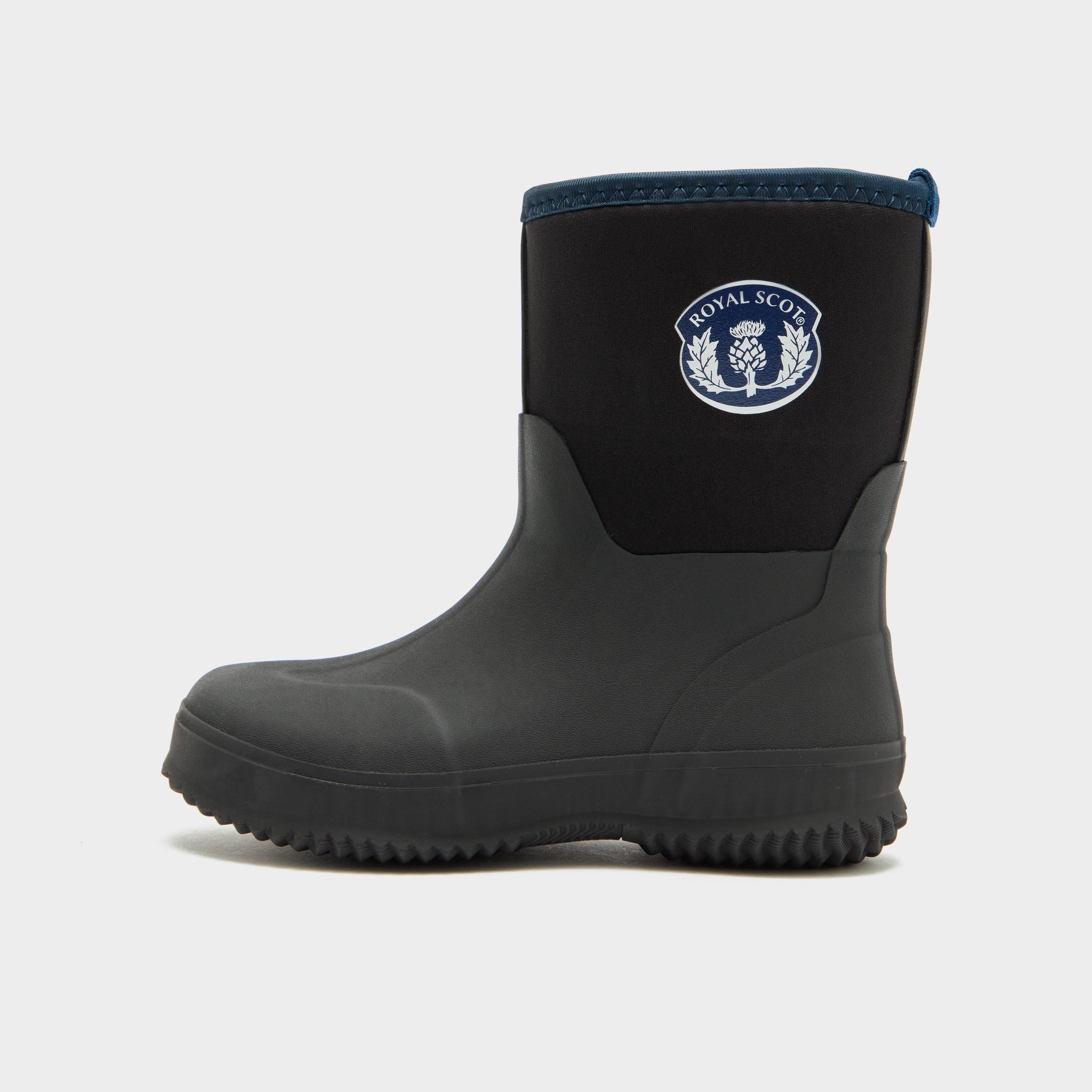 Kids Ayr Muck Boots Black