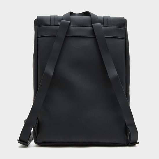 Original Rubberised Large Backpack Black