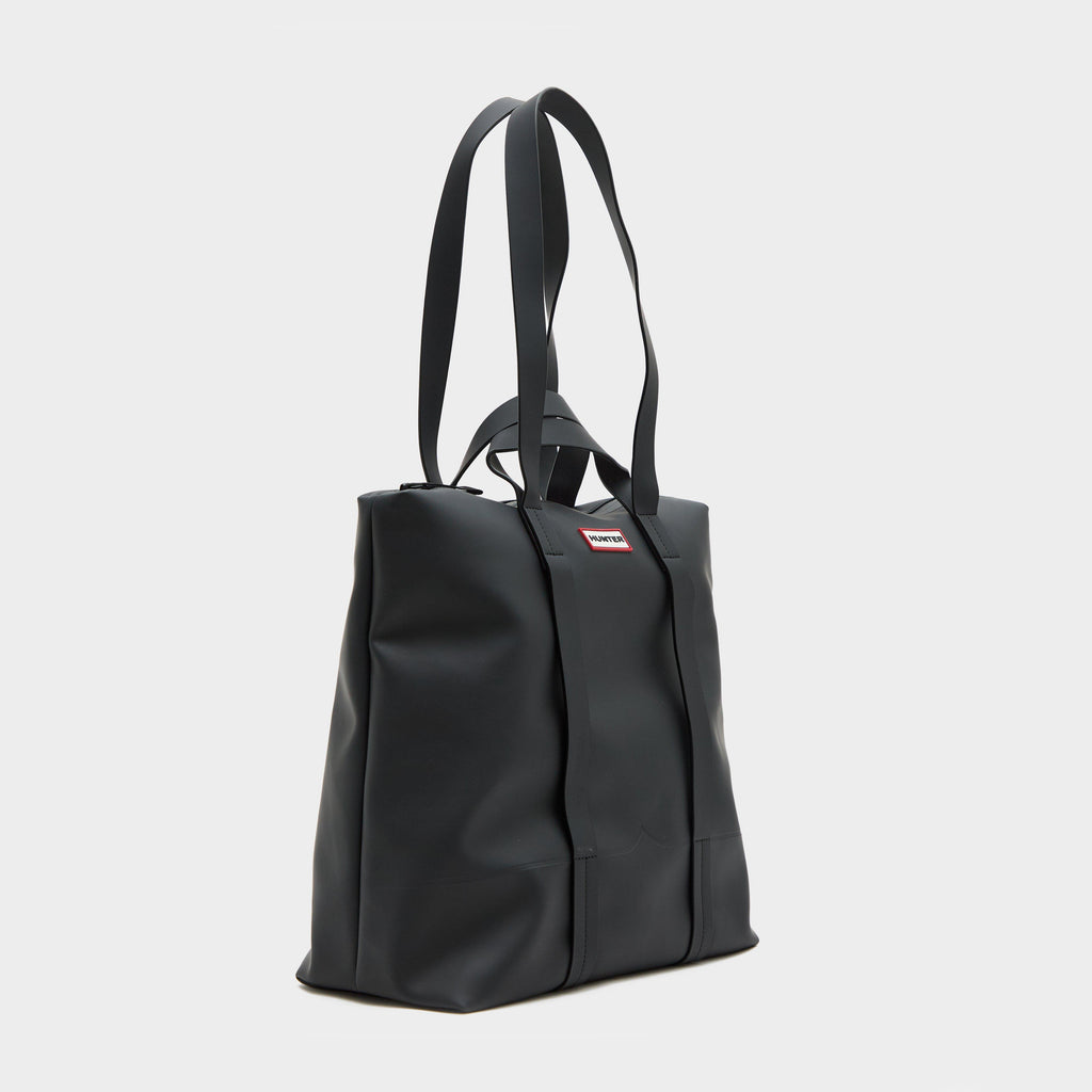 Rubberised Large Tote Bag Black