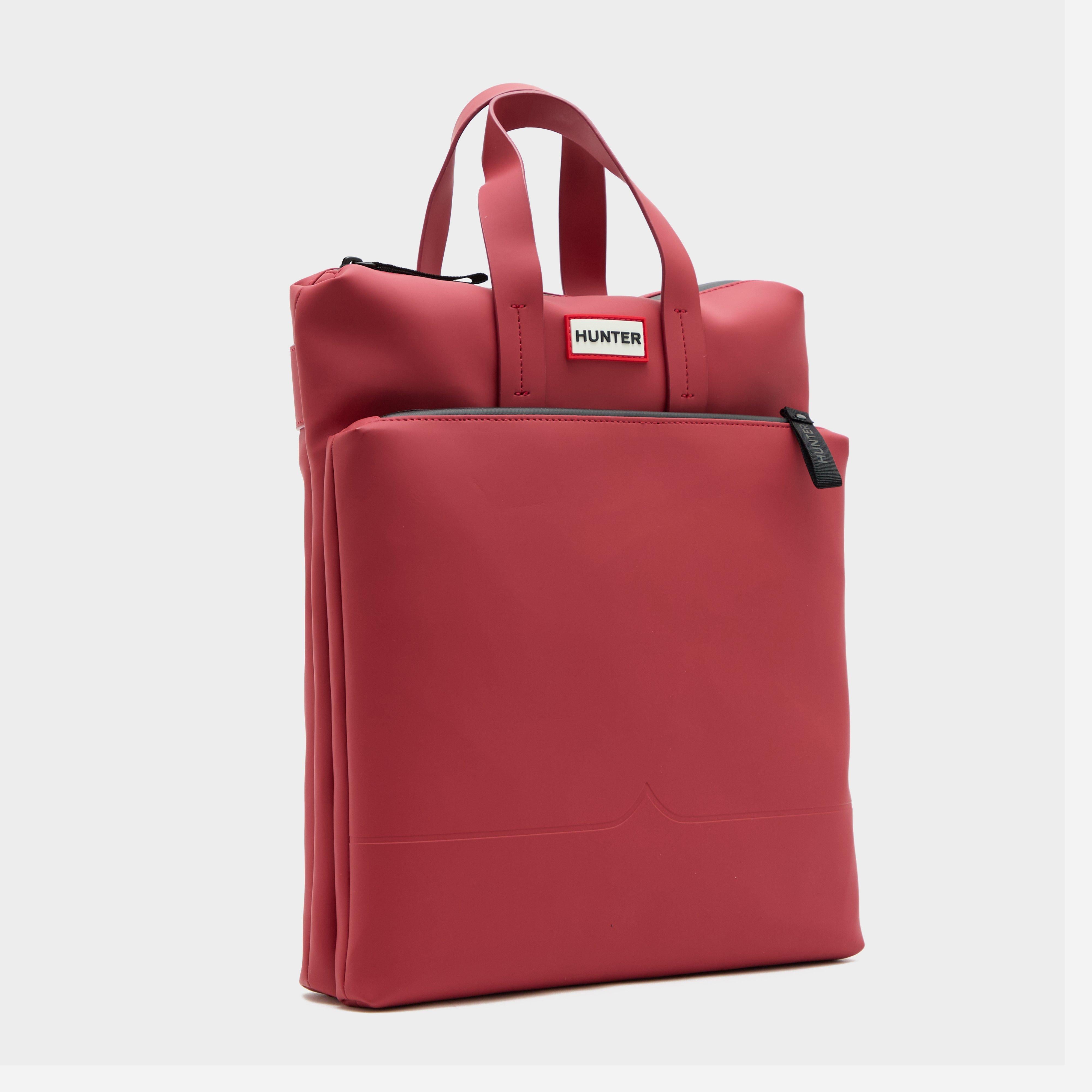 Original Rubberised Commuter Backpack Military Red