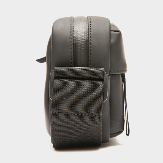 Rubberised Mini Crossbody Black
