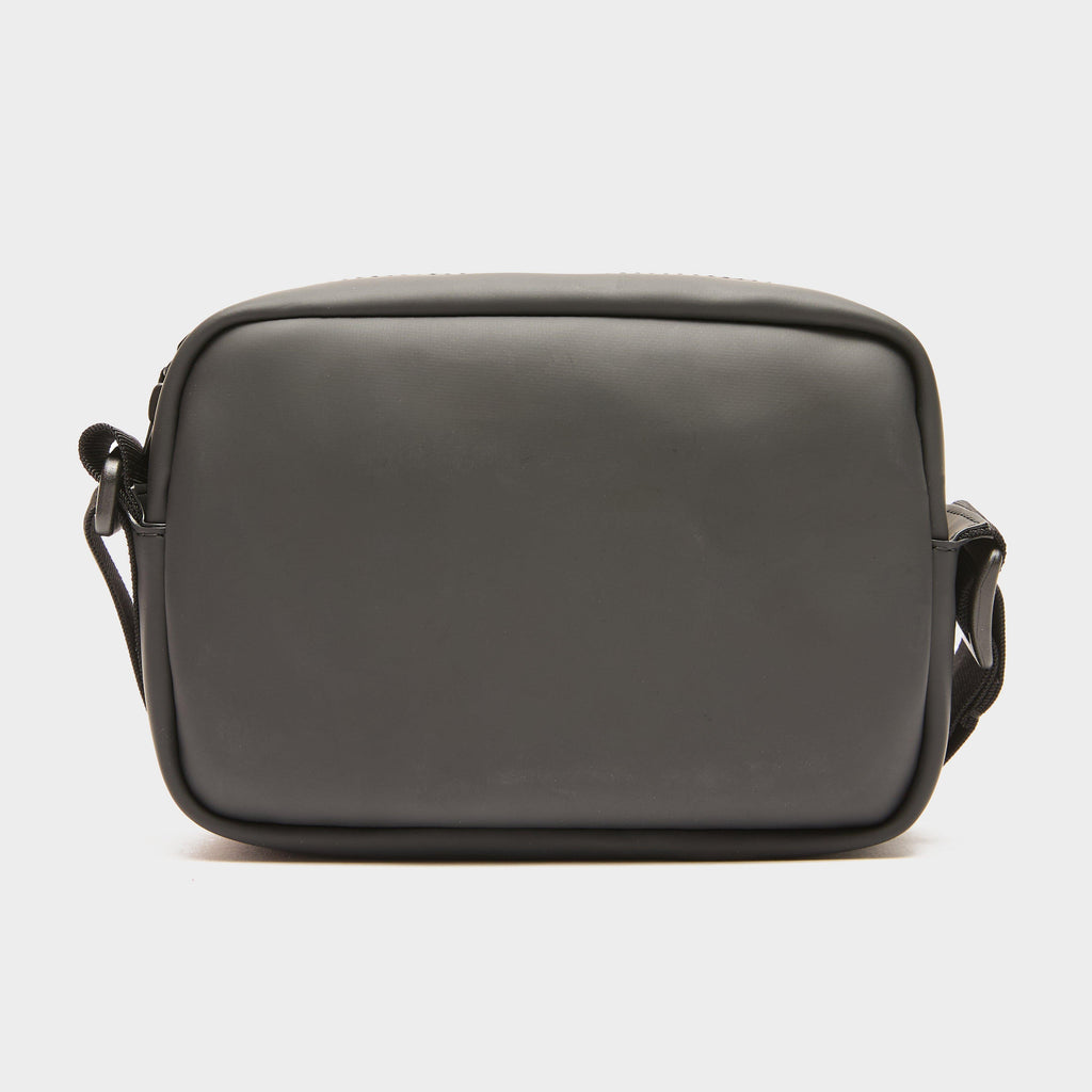 Rubberised Mini Crossbody Black
